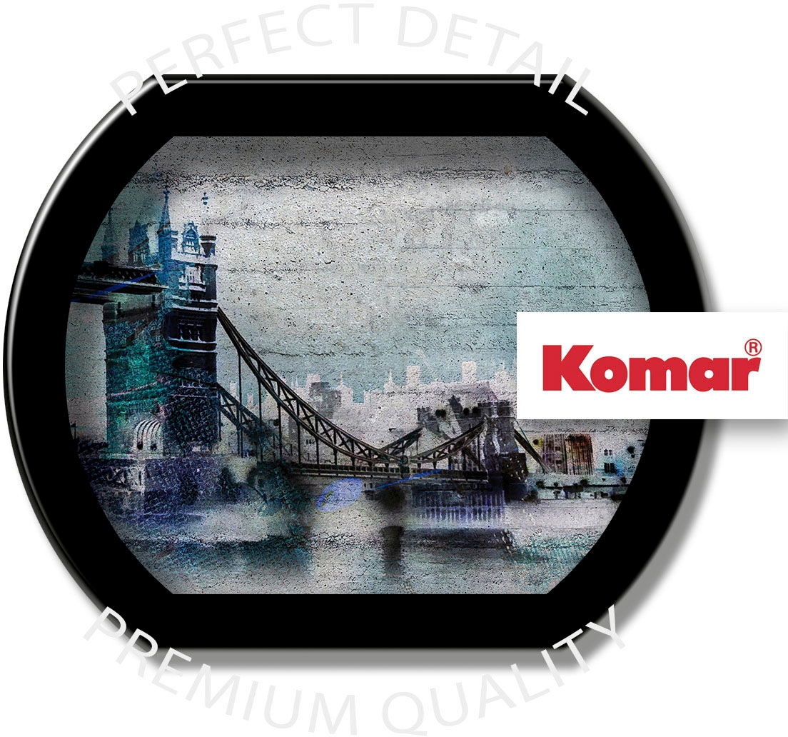 Komar Fototapete »London - Grösse 368 x 127 cm«, bedruckt, Wohnzimmer, Schlafzimmer