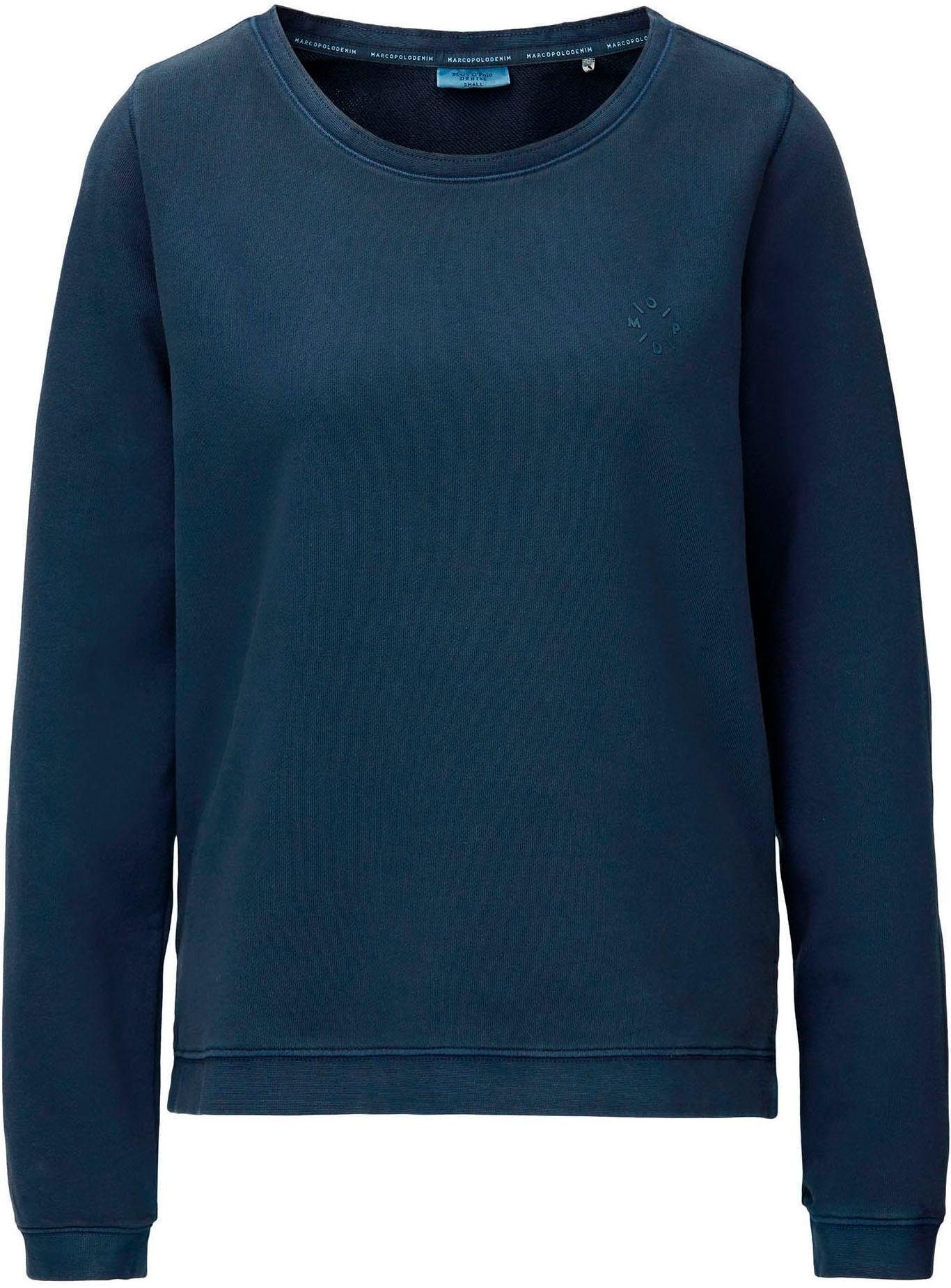 Image of Marc O'Polo DENIM Sweatshirt, mit modischen Seitenschlitzen bei Ackermann Versand Schweiz
