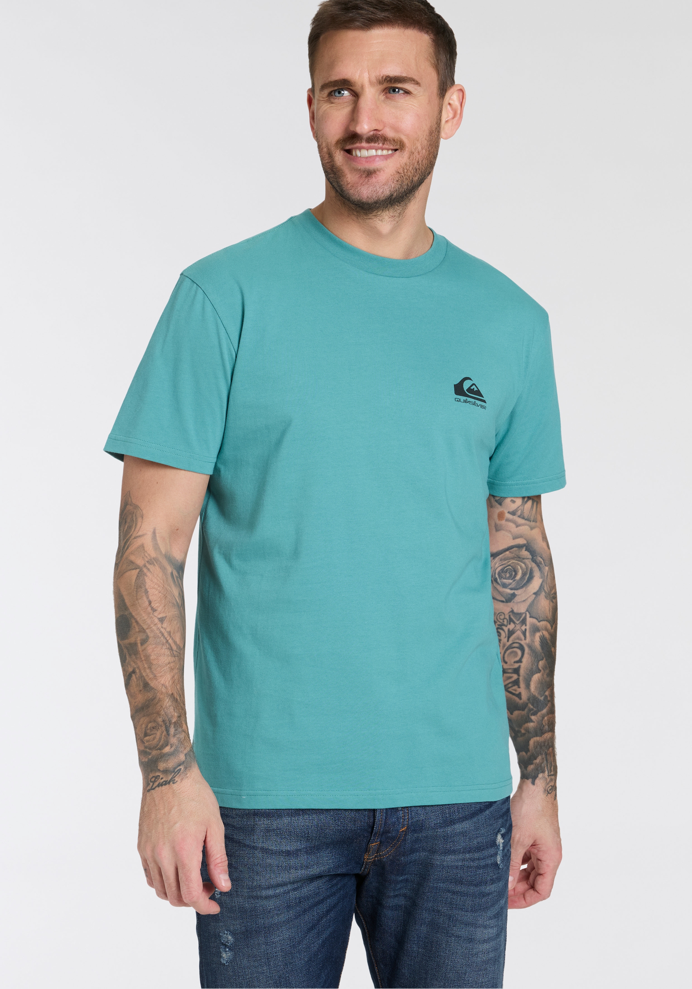 Quiksilver T-Shirt »NOTCHED SHORT SLEEVE TEE PACK3 YM«, (3 tlg.)
