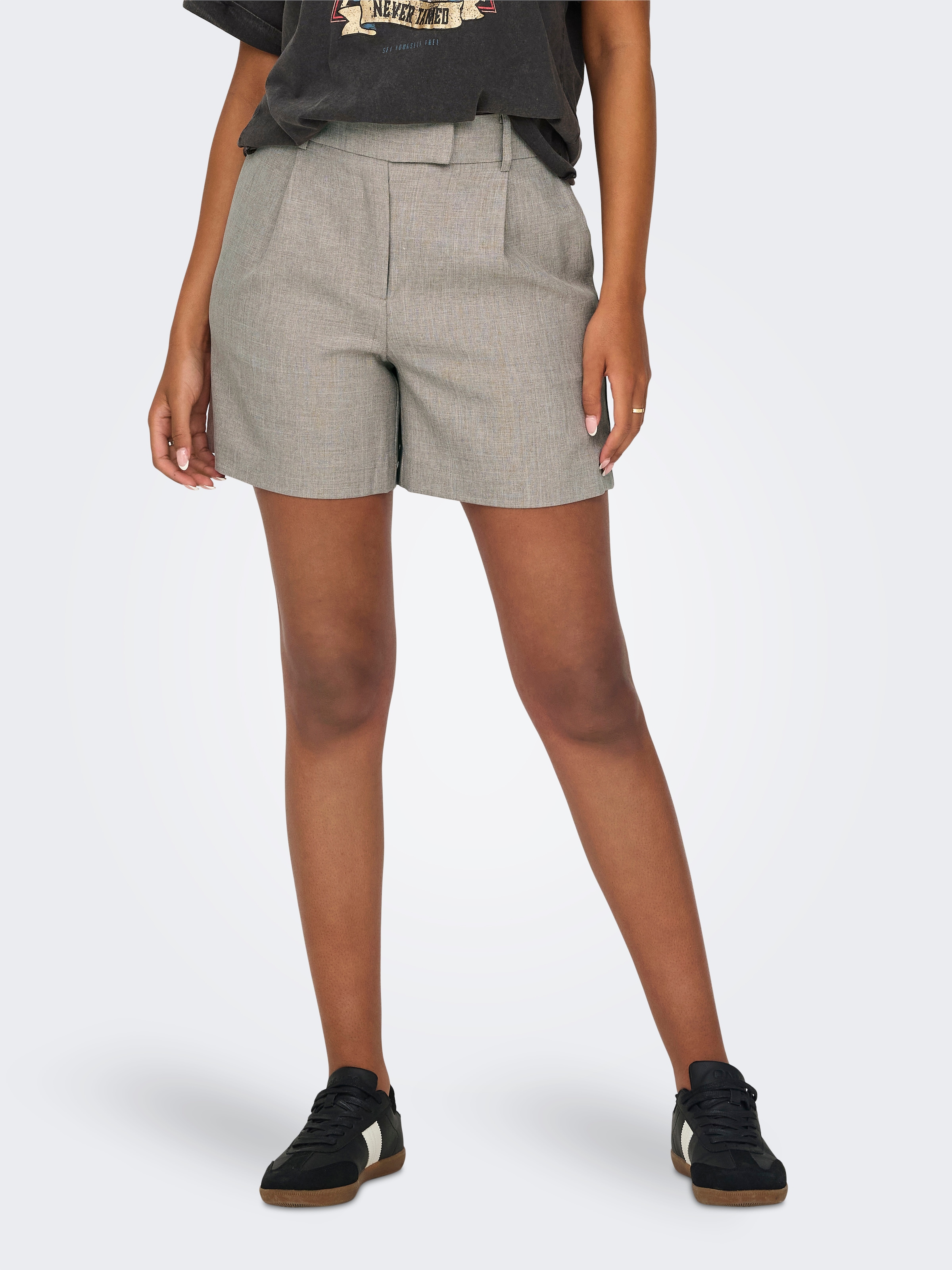 ONLY Shorts »ONLLINDA HW MEL SHORTS TLR NOOS«