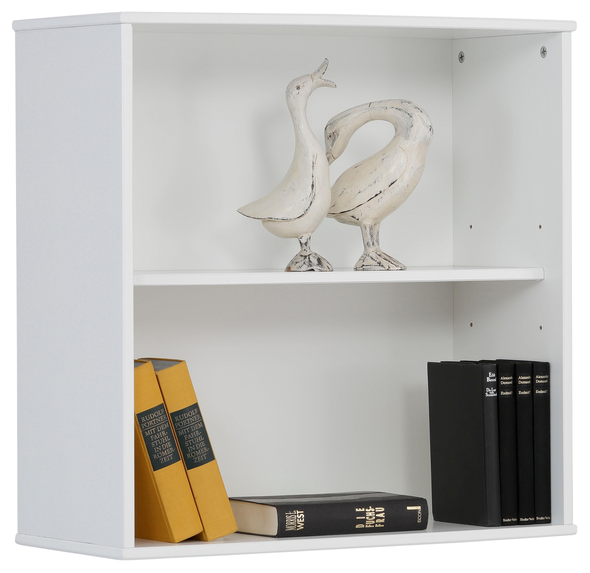 Image of GOODproduct Wandregal "Rondo" aus Massivholz mit einem Einlegeboden, Breite 65 cm