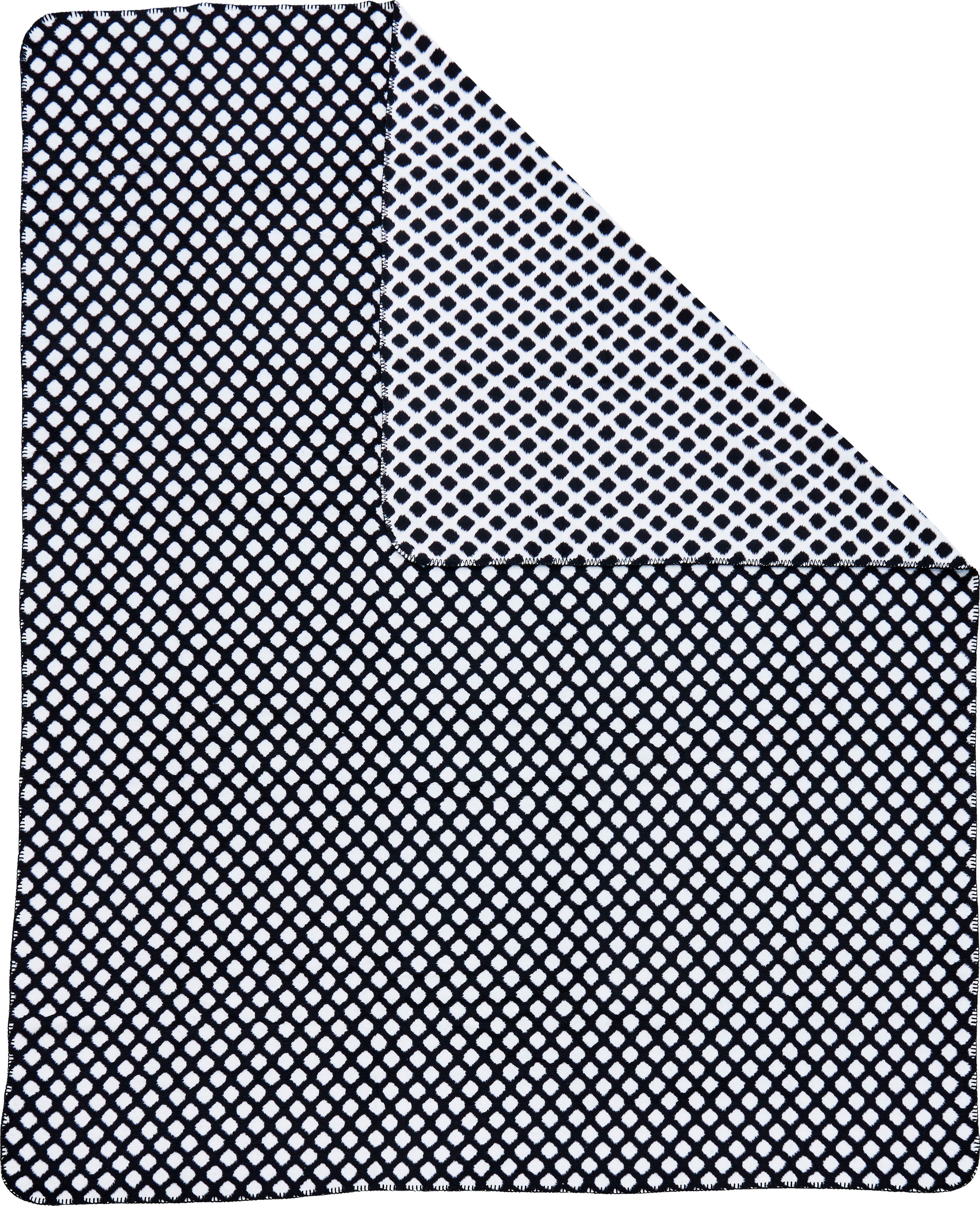 done.® Wohndecke »Cooper«, Wohndecke mit einfassender Ziernaht, Kuscheldecke