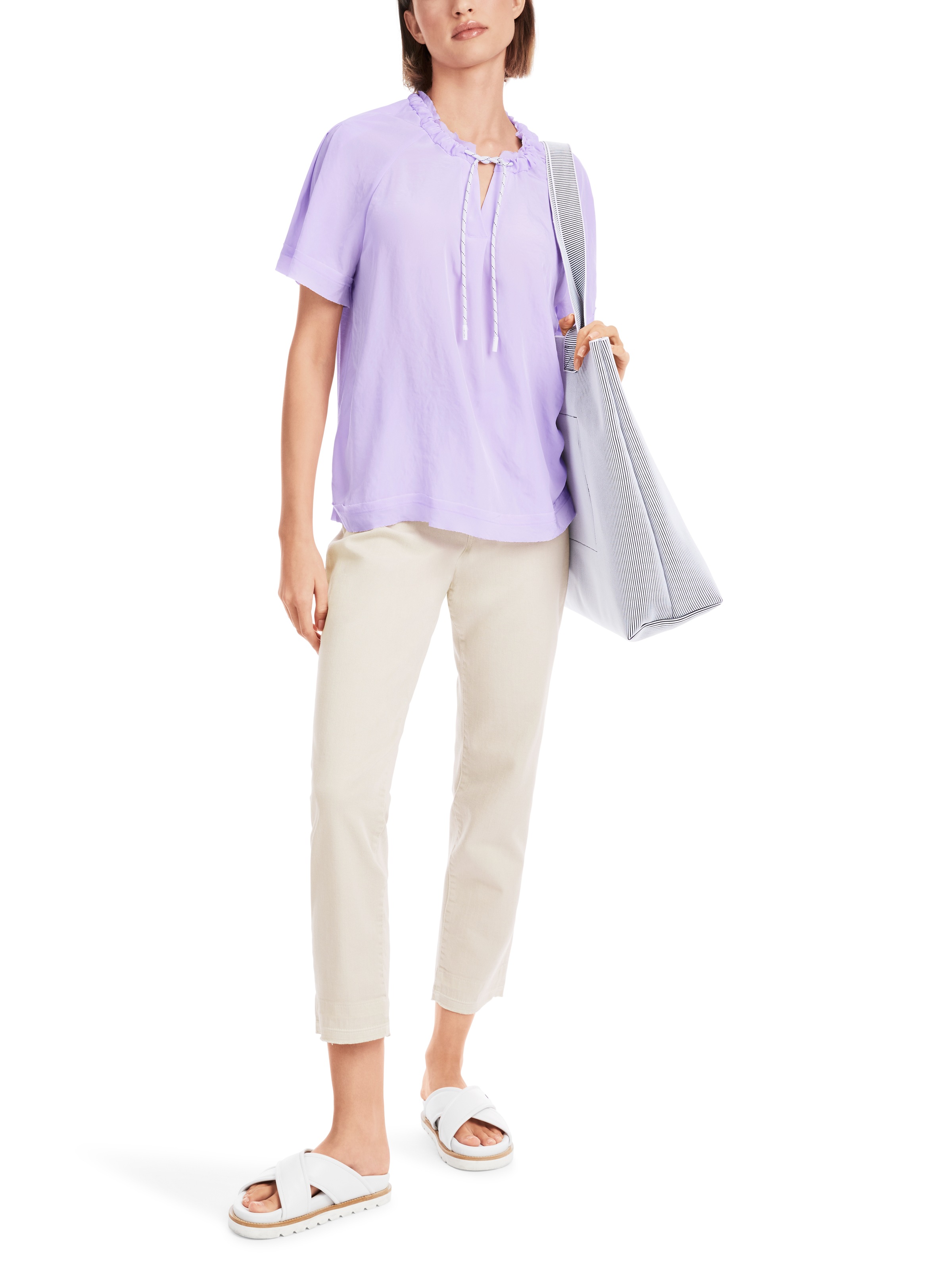 Marc Cain Shirtbluse »"Sky Colours" Premium Damenmode«, Lässiges Blusenshirt