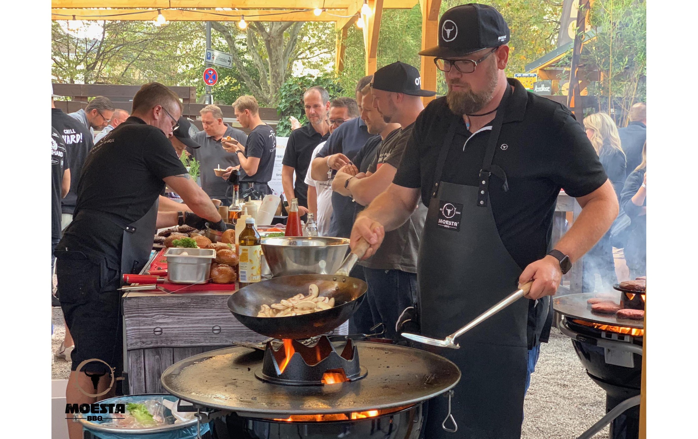 Grillplattenaufsatz »Moesta BBQ (inaktiv - Duplikat) Wok-Krone für BBQ Disk«, Gusseisen