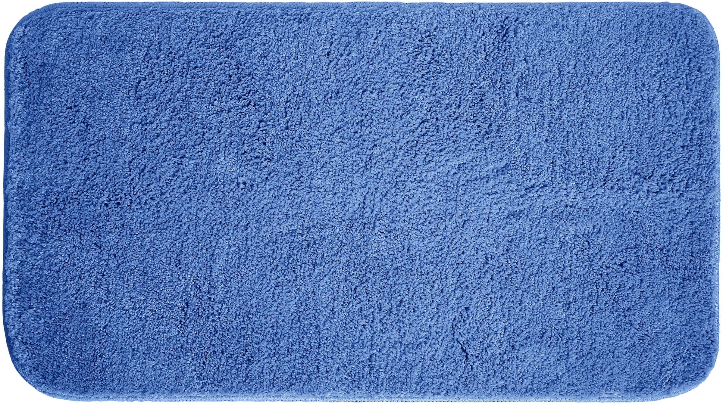 my home Badematte »Inga, Badezimmer Teppich, Badvorleger«, rutschhemmend beschichtet, schnell trocknend-strapazierfähig-fussbodenheizungsgeeignet, Badteppich, unifarben, weich, als halbrund und rechteckig erhältlich