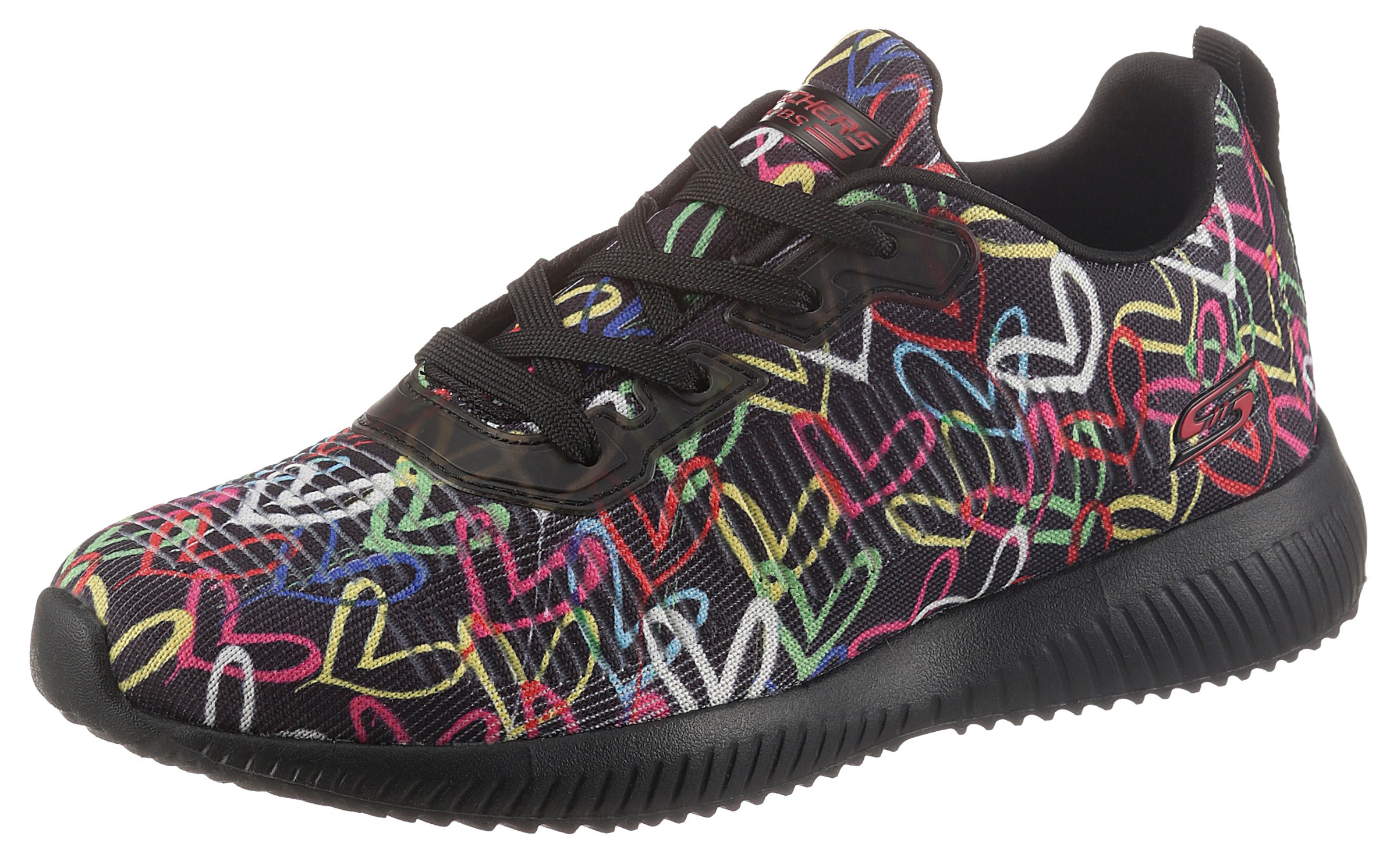 Skechers Sneaker »BOBS SQUAD«, mit Allover-Herzchenprint kaufen