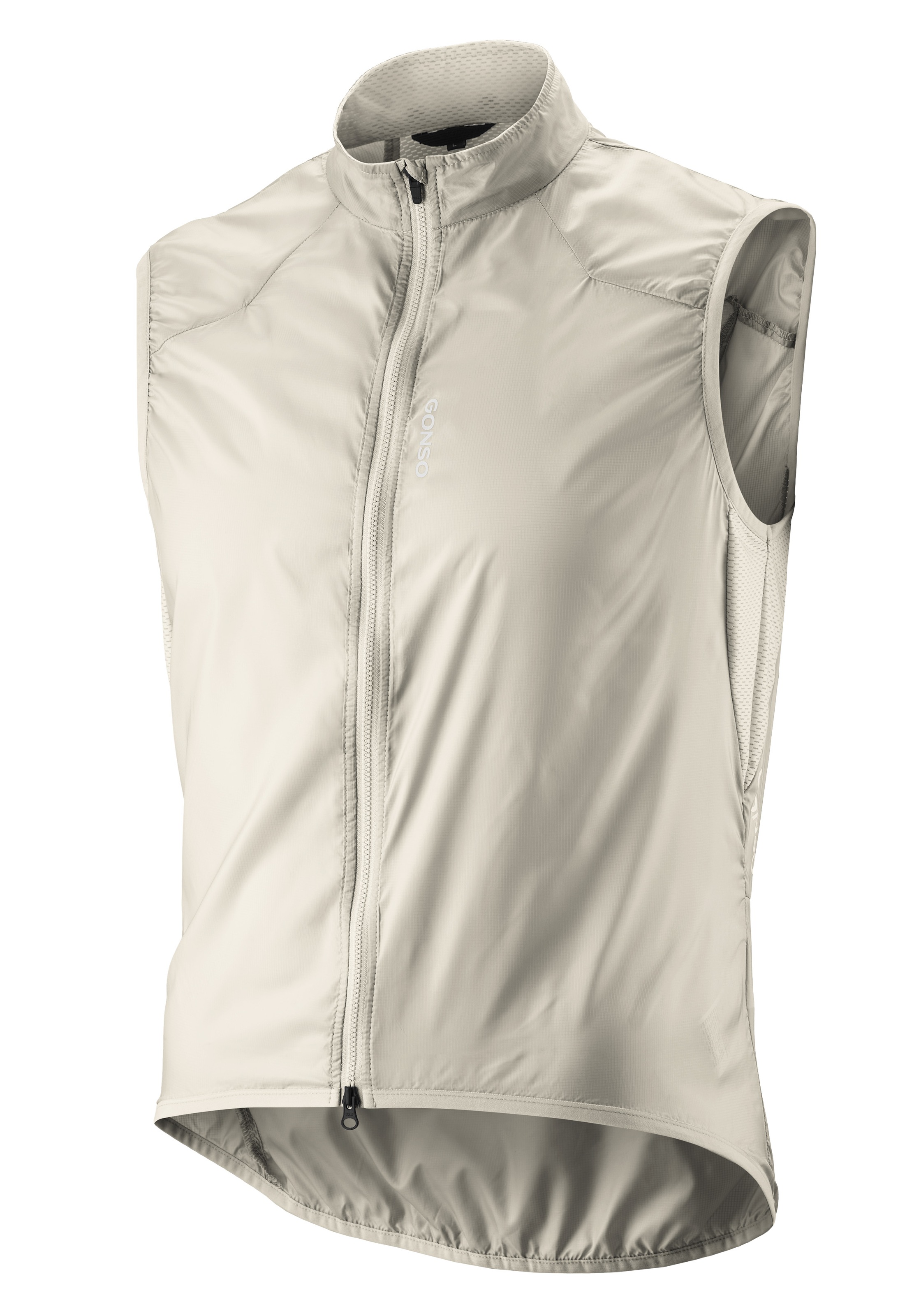 Gonso Funktionsweste »Road Vest Wind M«, Herren Weste, atmungsaktive Radweste, leichte Windweste, Tight Fit