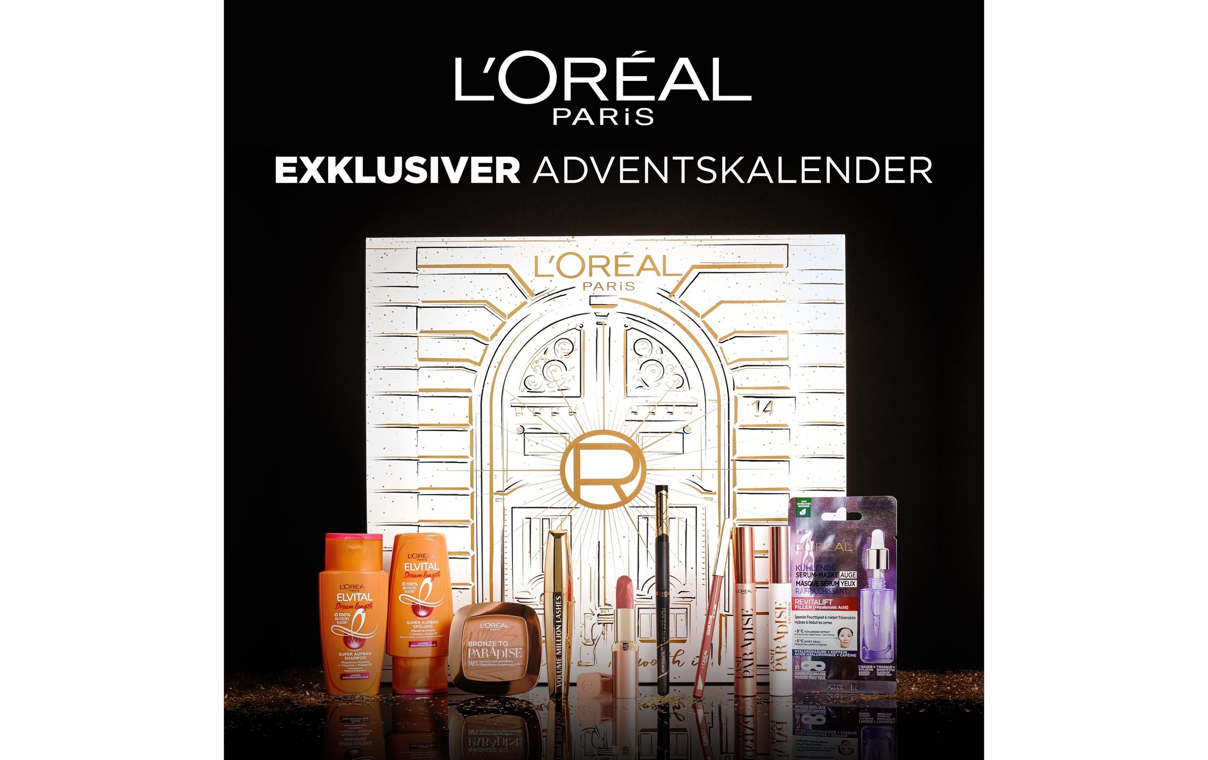 L'ORÉAL PARIS Adventskalender »Adventskalender 24 Tage Beauty«, für Erwachsene