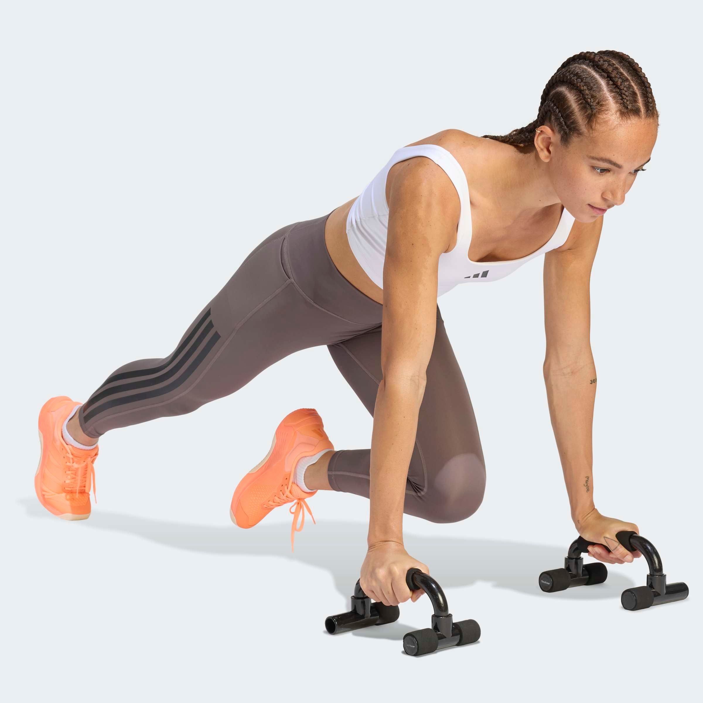 adidas Performance Trainingstights »OPTIME WORKOUT 3-STREIFEN 7/8 LEGGINGS«