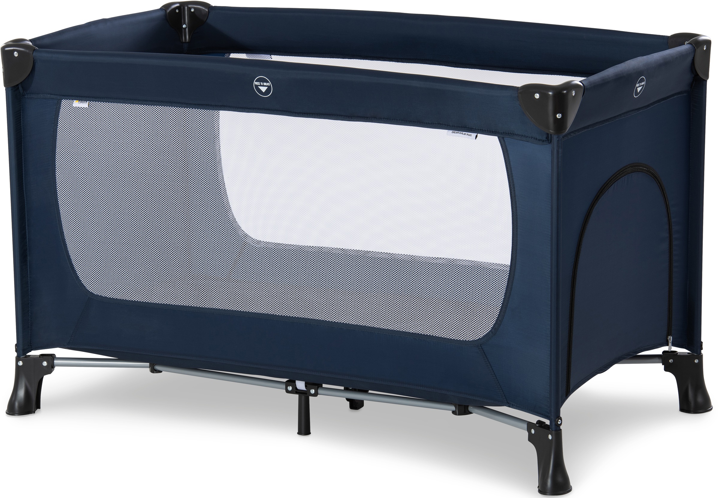 Image of Hauck Baby-Reisebett »Dream N Play Plus, Navy«, inkl. Transporttasche bei Ackermann Versand Schweiz