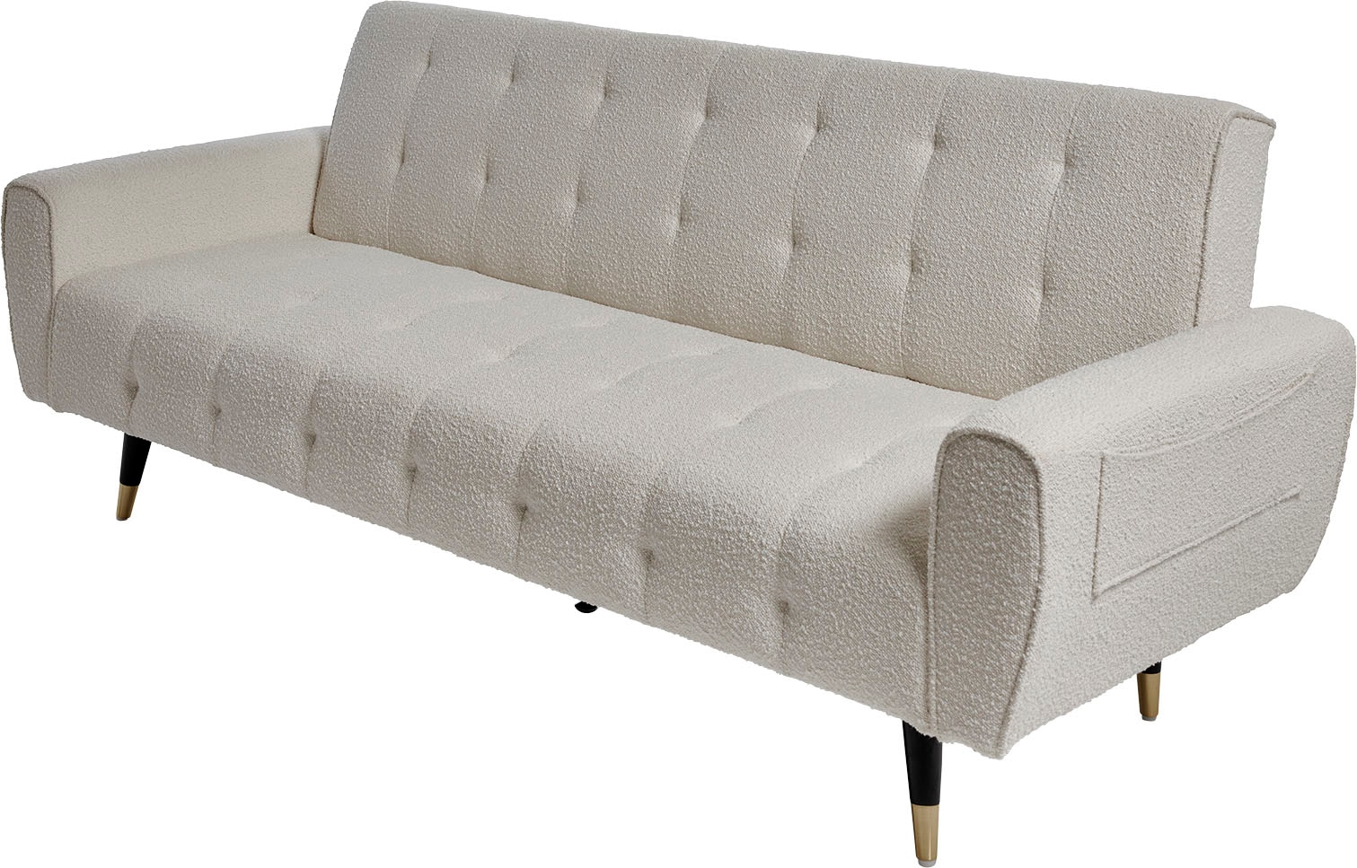 Jahnke 3-Sitzer »CHILLAX DREAM« mit Schlaffunktion, Seitentasche, Breite 213 cm