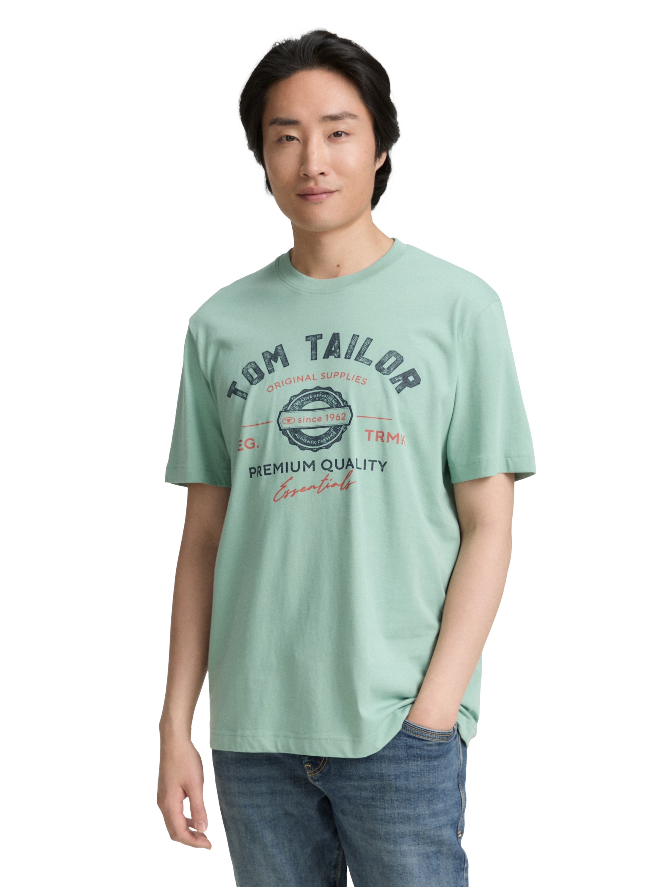 TOM TAILOR mit grossem Logofrontprint