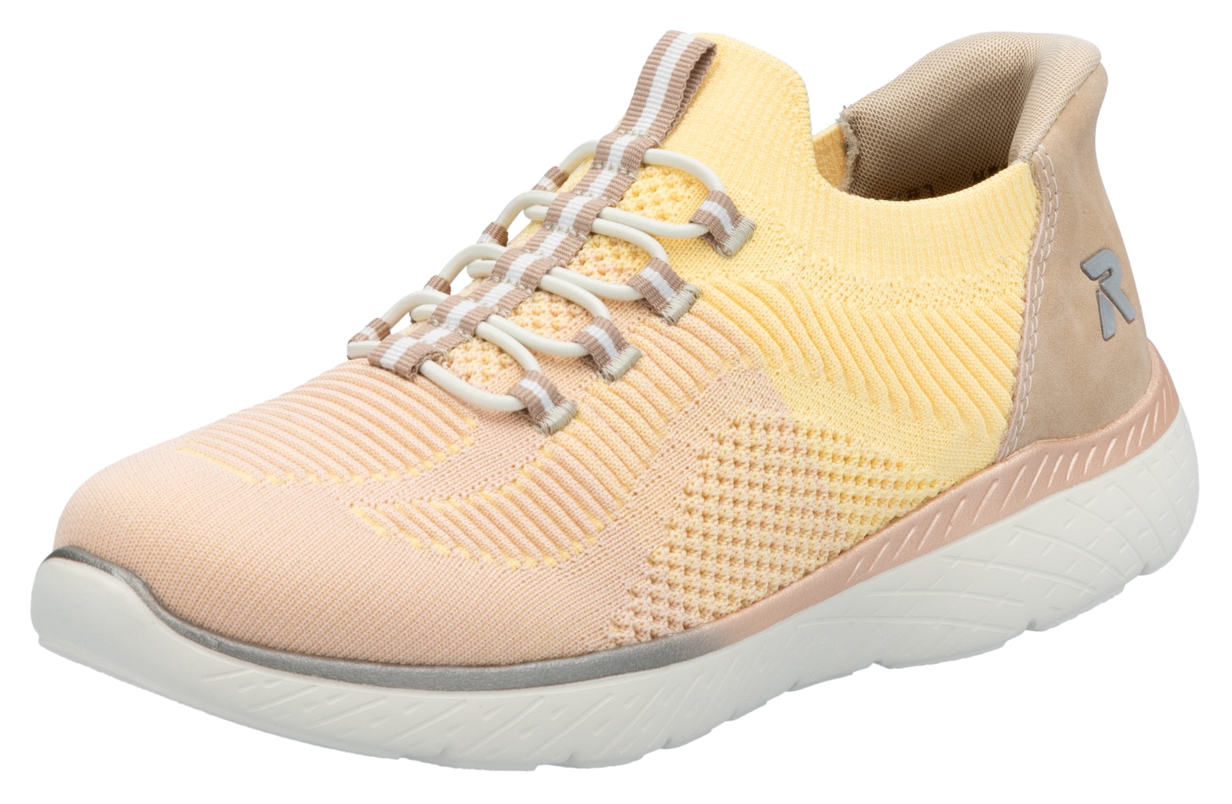 RIEKER Sport Slip-On Sneaker »Ready2GO«  , Halbschuh, Freizeitschuh, Slipper mit MemoSoft-Innensohle