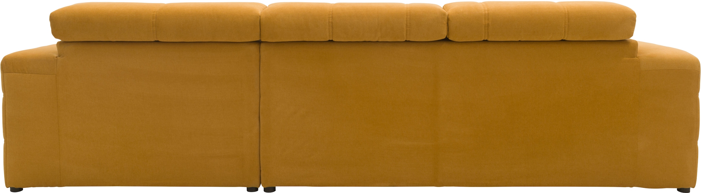GOODproduct Canapé d'angle »Ballerup 235 x 175 cm, auch mit verstellbarer Sitztiefe« Appuie-têtes réglables, en tissu d'ameublement facile d'entretien et doux, forme en L