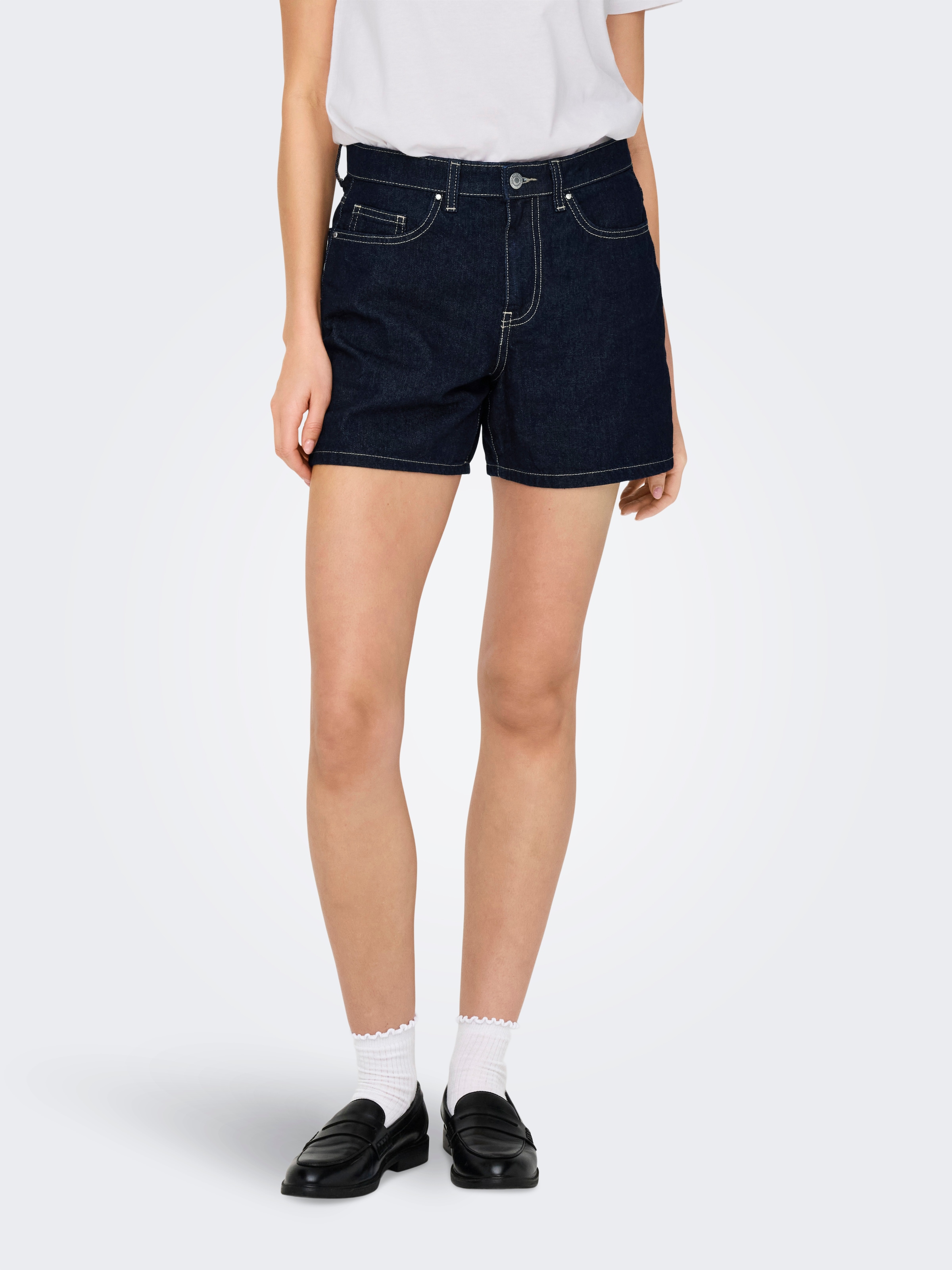 Image of ONLY Jeansshorts "ONLPHINE" Baumwollmischung, regular fit