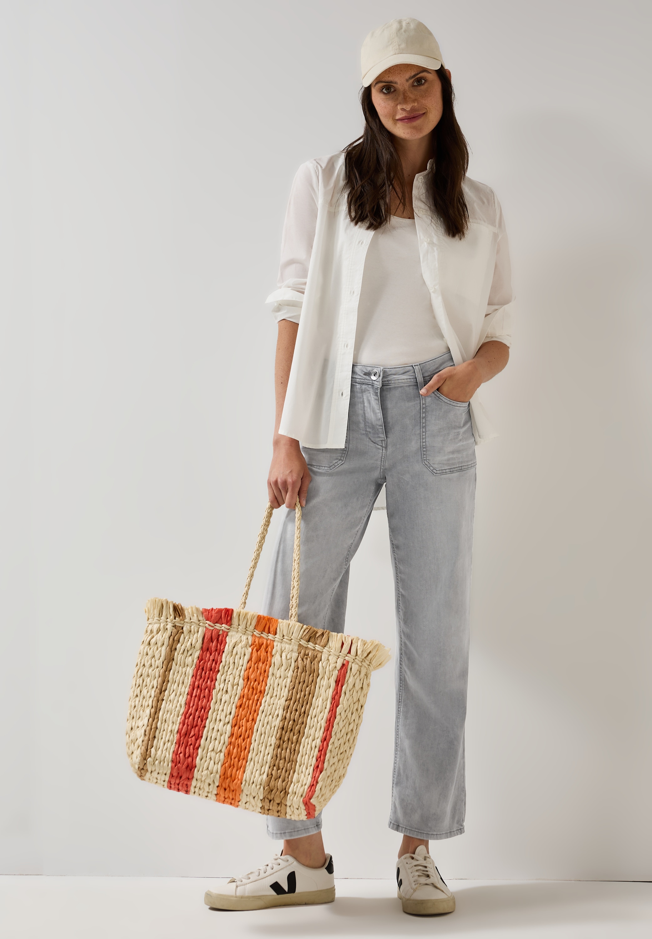 Cecil Loose-fit-Jeans »Style Neele«, mit hoher Taille
