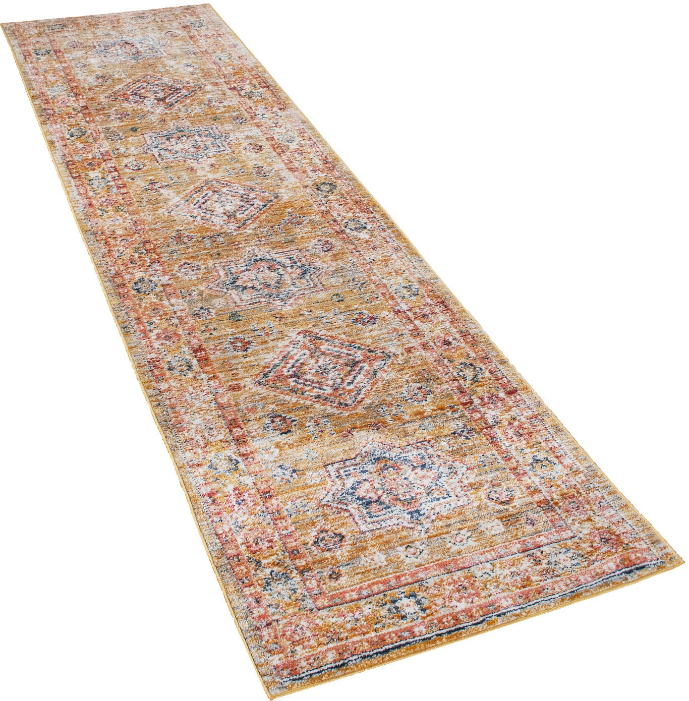 Image of Paco Home Läufer »Herbete 732«, rechteckig, 8 mm Höhe, Teppich-Läufer, Kurzflor, Orient-Optik, Vintage Design, ideal im Flur & Schlafzimmer bei Ackermann Versand Schweiz