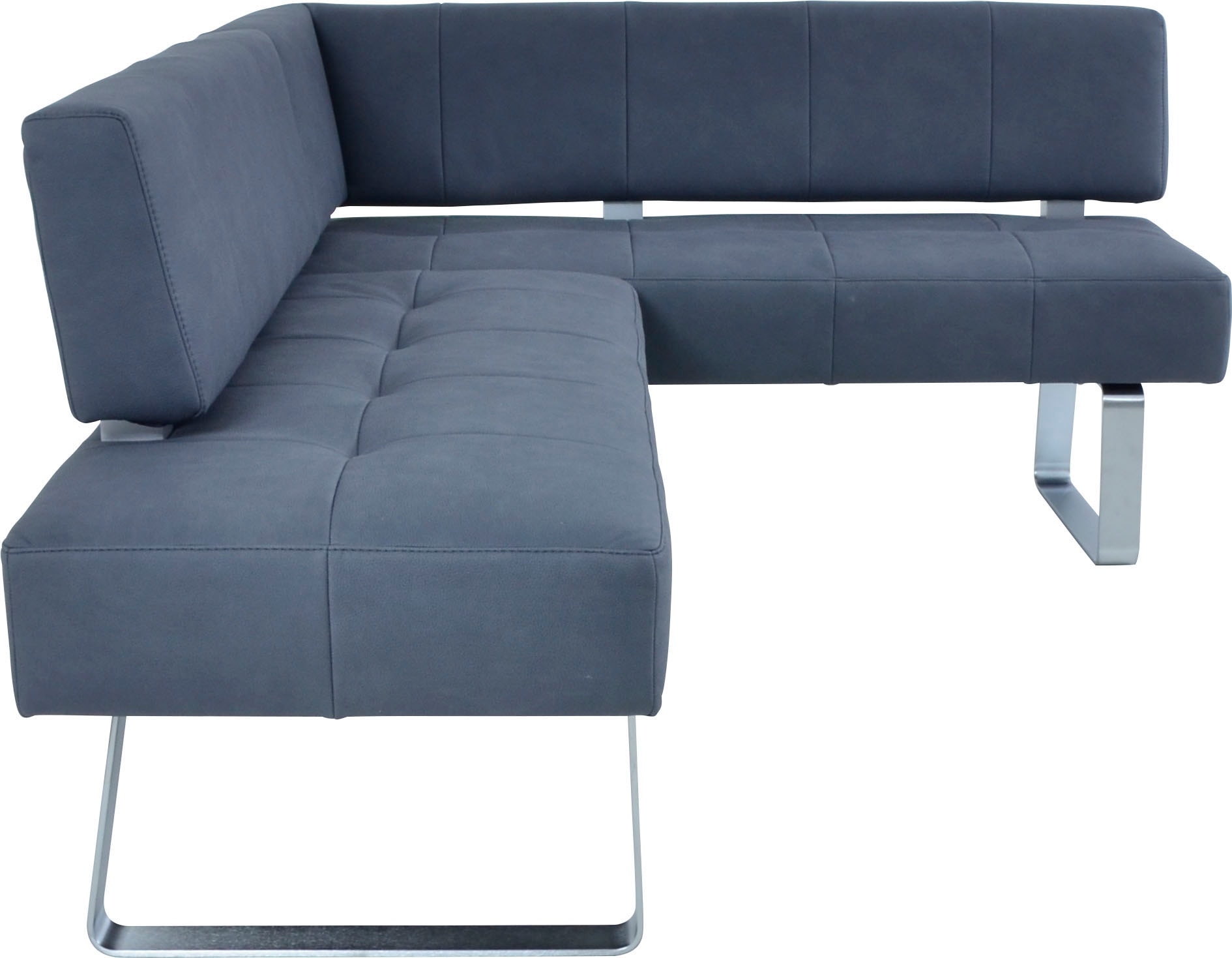 K+W Komfort & Wohnen Ensemble de bancs d'angle »Spider II« Ensemble, 4 cuis tlg. côté long 195cm, 2 chaises à bascule, table extensible largeur 120 cm