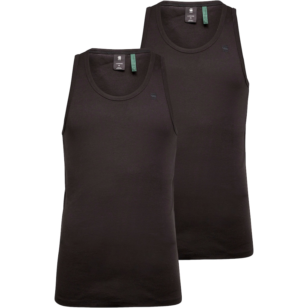 G-Star RAW T-Shirt »Base Tank t 2-Pack«, (Packung, 2 tlg., 2er-Pack)