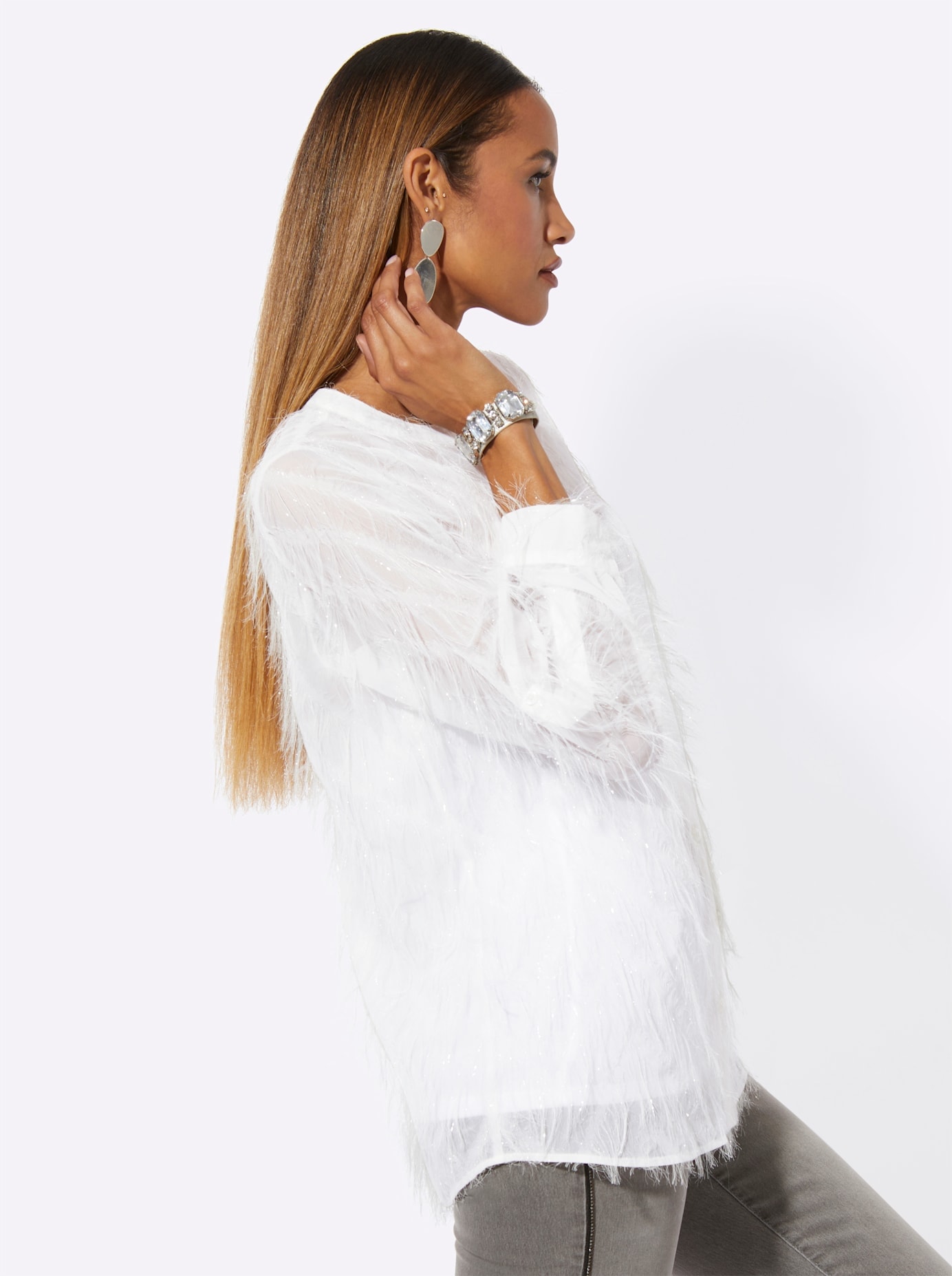 creation L Blouse à manches longues