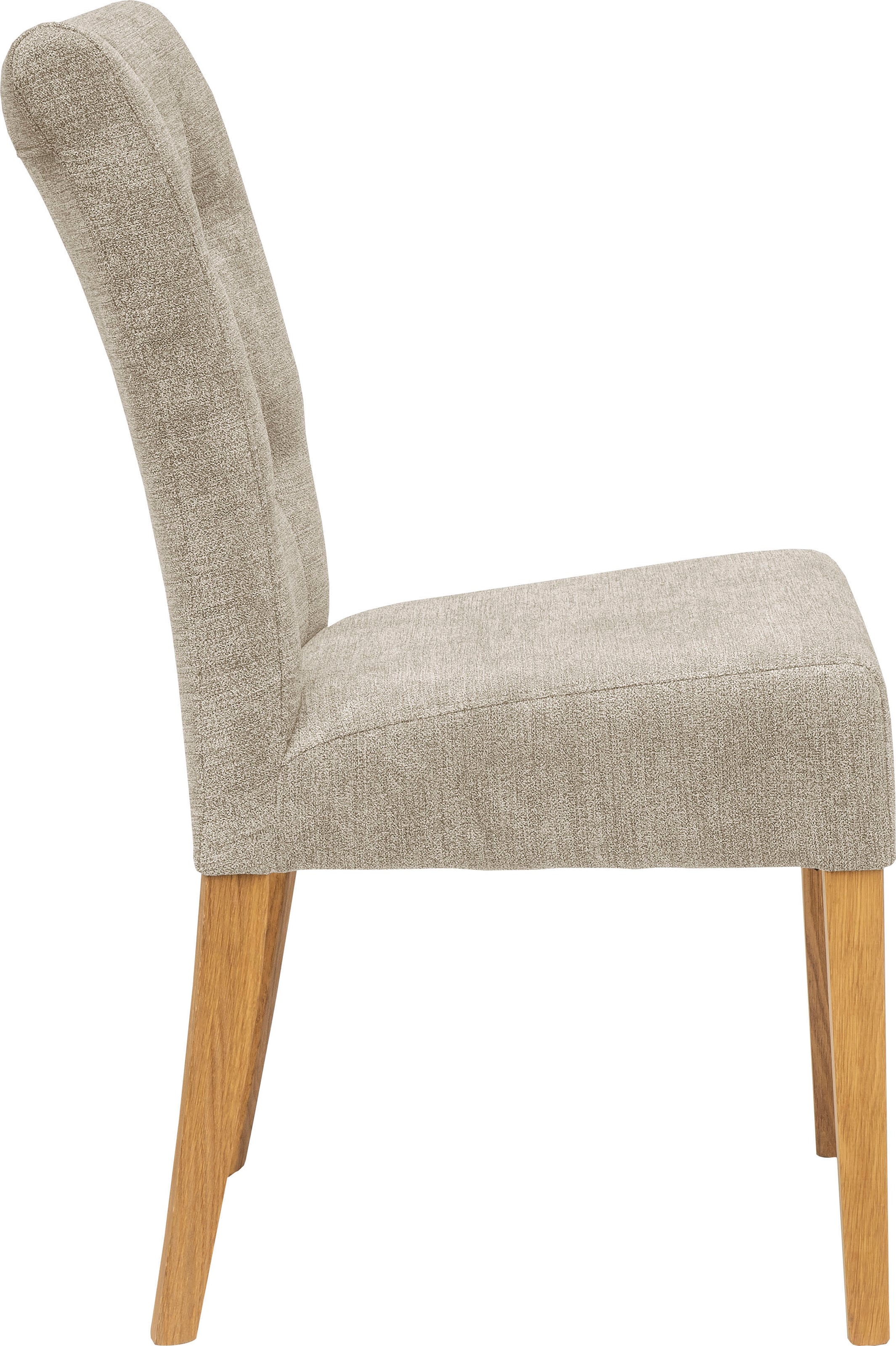 Home affaire Polsterstuhl »Queen« (Set) 2 Stk. Feinstruktur Esszimmerstuhl mit Knopfheftung, 2er, 4er oder 6er-Set