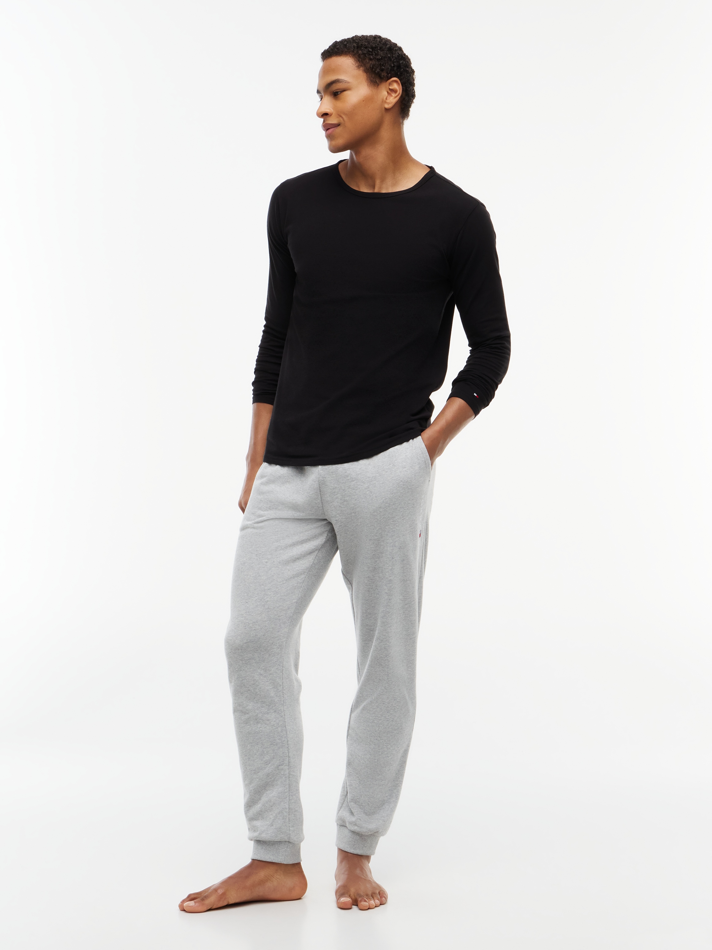 Tommy Hilfiger Underwear T-shirt »3P LS Tee« Paquet, pack de 3,  avec étiquette de marque