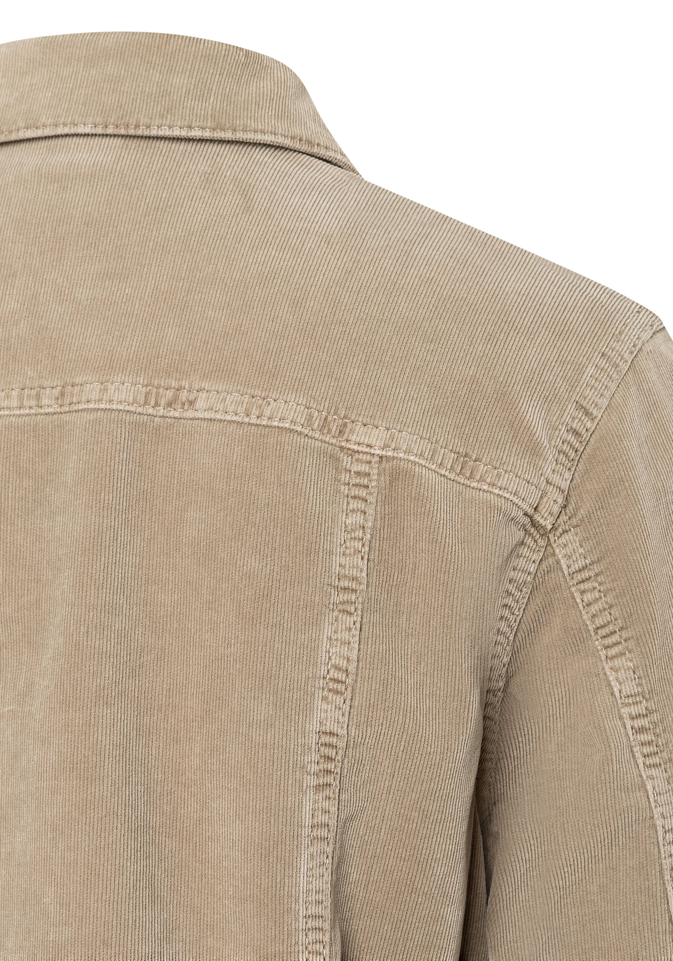 MAC Veste en velours côtelé mit Taschen