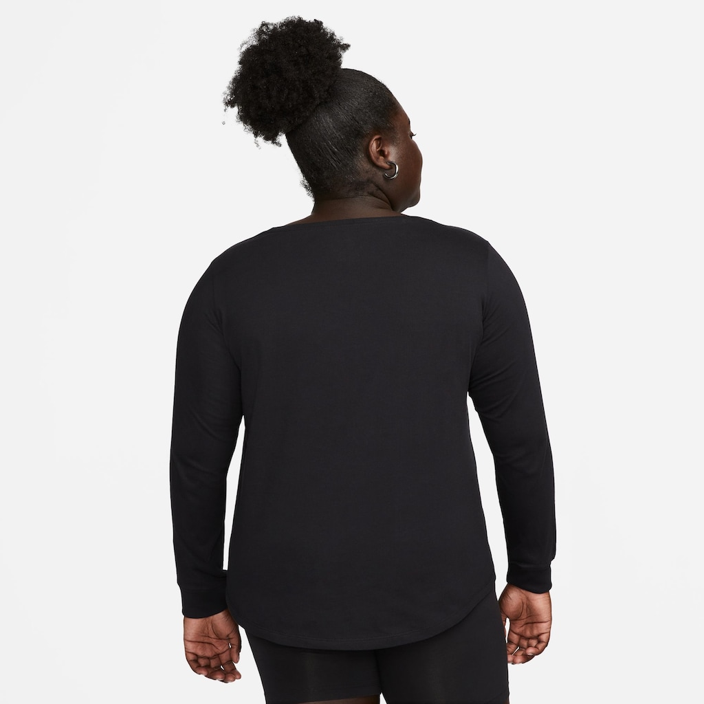 Nike Sportswear Langarmshirt »WOMEN'S LONG-SLEEVE T-SHIRT (PLUS SIZE)«