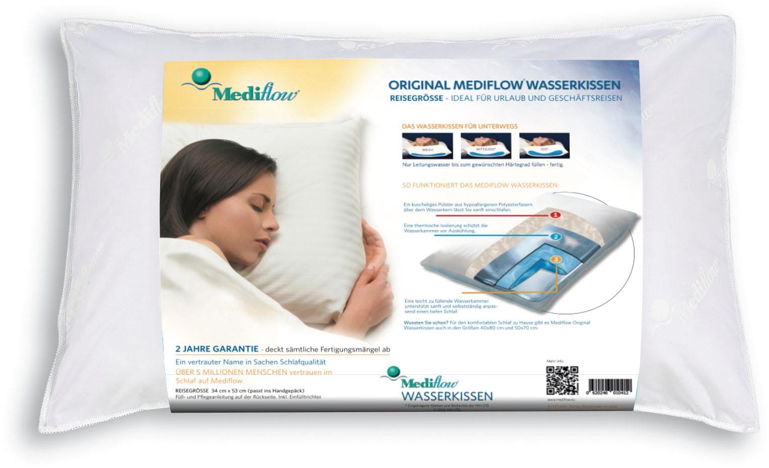 Image of Mediflow Wasserkissen "Mediflow Original Reisewasserkissen 1041"