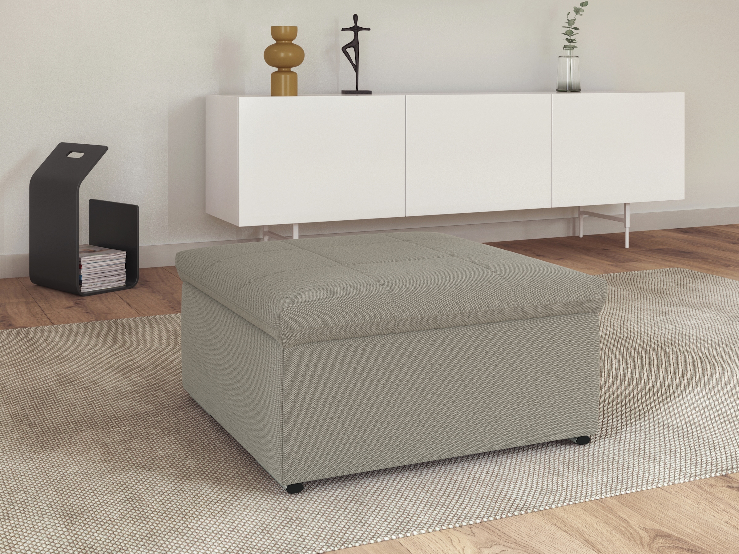 Image of DOMO collection Hocker "SPLASH 87x87 cm, komfortabel, modernes Design"