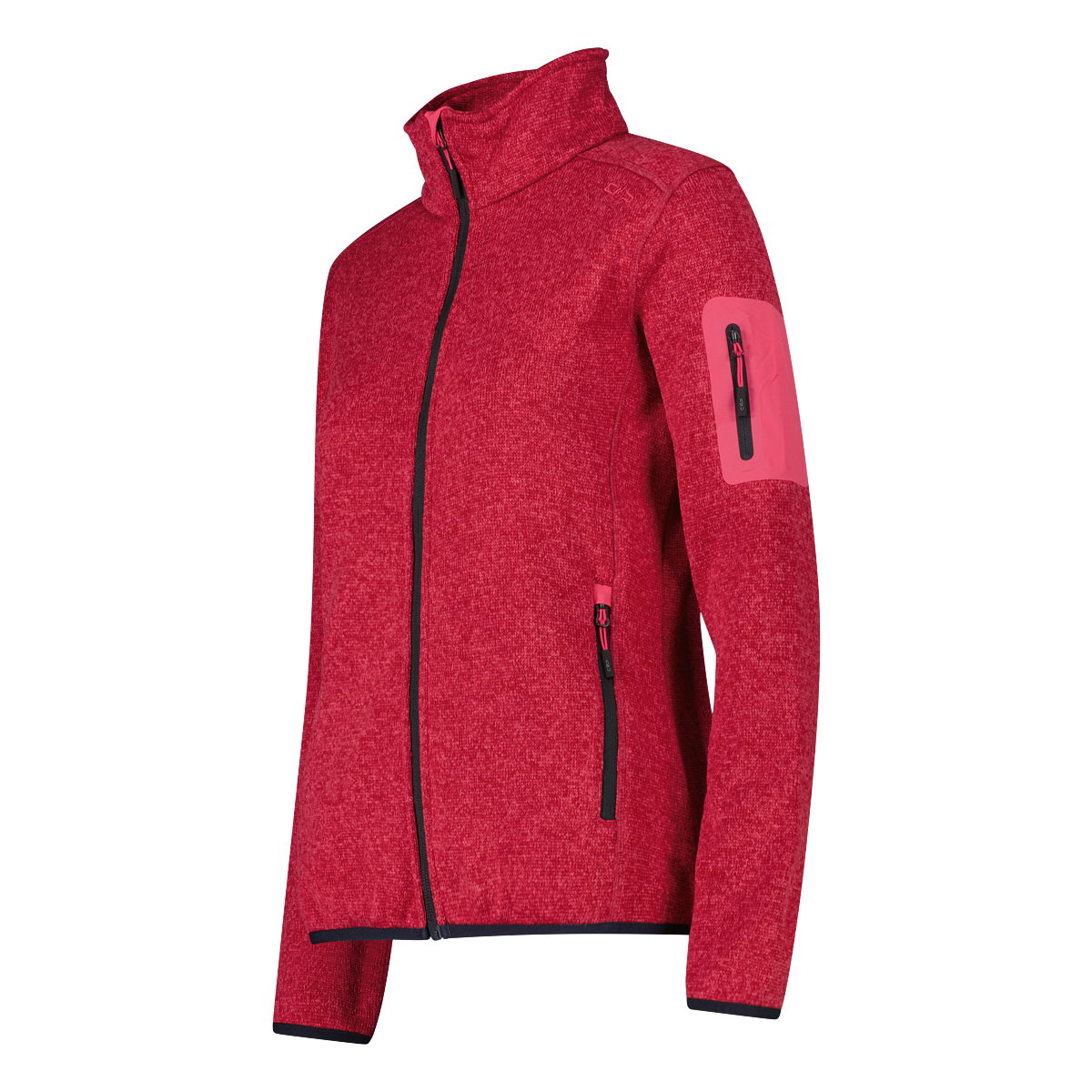 CMP Strickfleecejacke, (1 St.), Wärmeisolierend & Schnell trocknend & Atmungsaktiv
