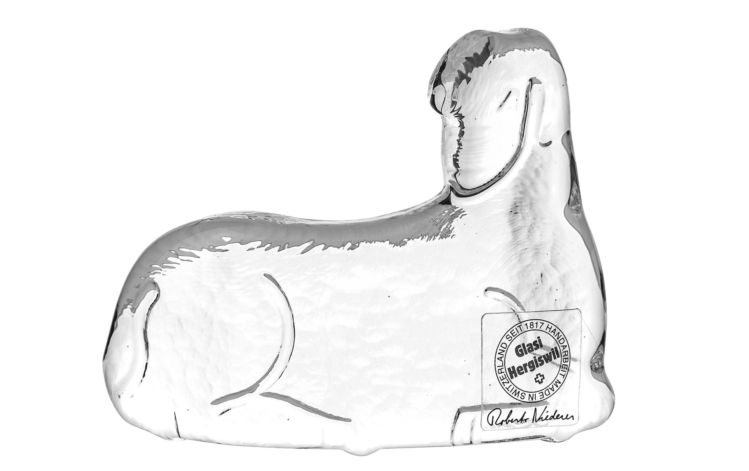 Image of Glasi Hergiswil Krippenfigur "Krippenfigur Schaf, klein"