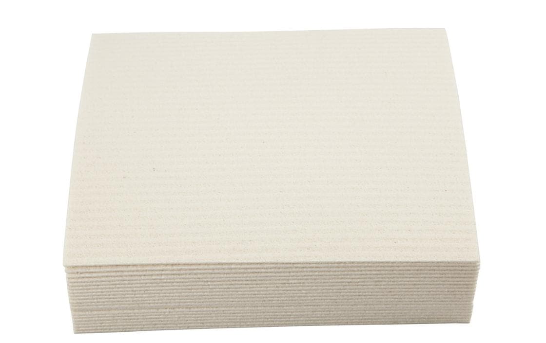 creativ company Geschirrtuch »Grösse: 17 x 45065 cm, Crème,«, (20 tlg.)