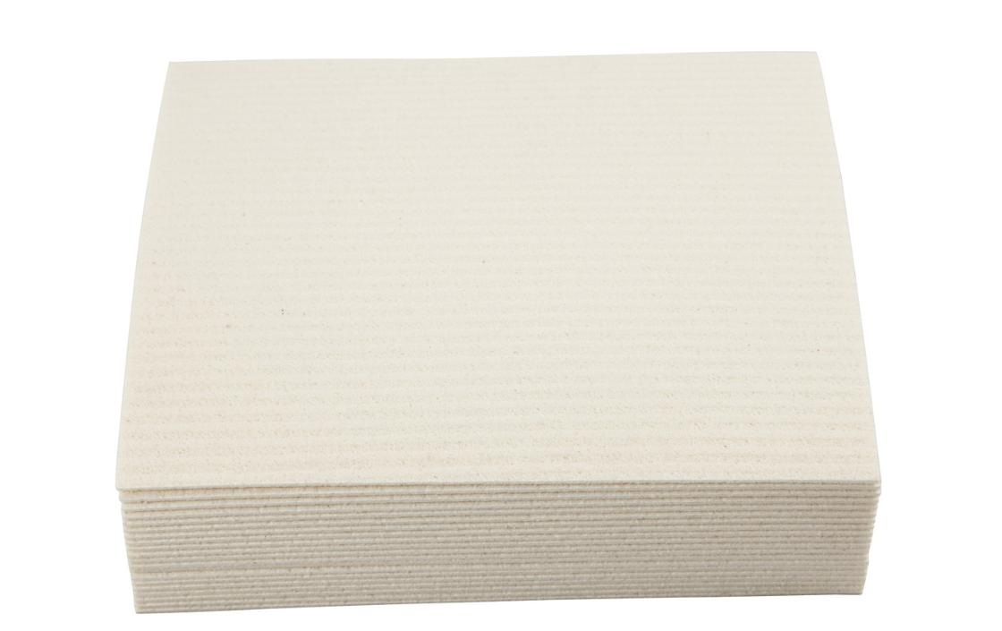 creativ company Geschirrtuch "Grösse: 17 x 45065 cm, Crème,"