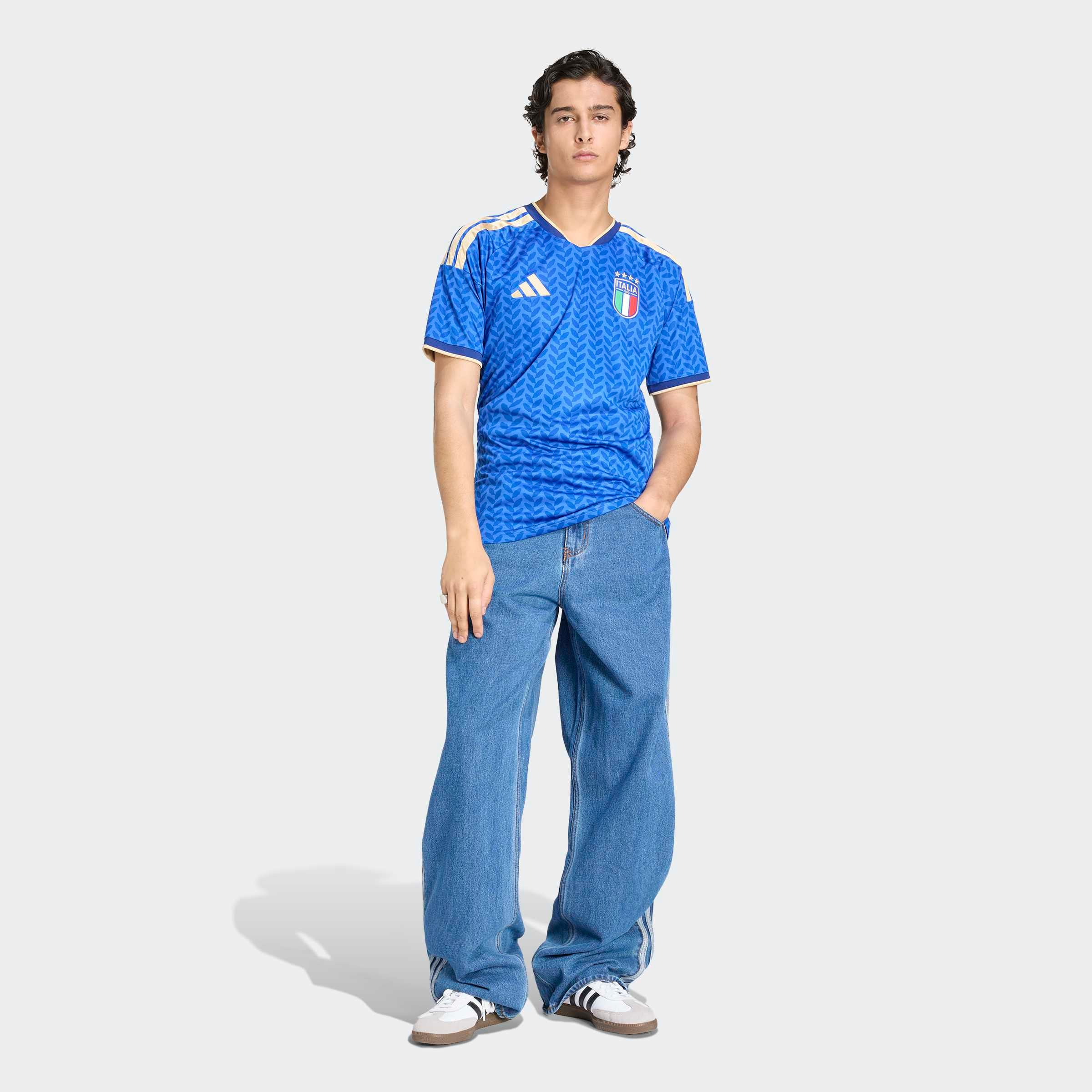 adidas Performance Fussballtrikot »FIGC H JSY« für Jugendliche, mit Climacool Technologie, atmungsaktiv
