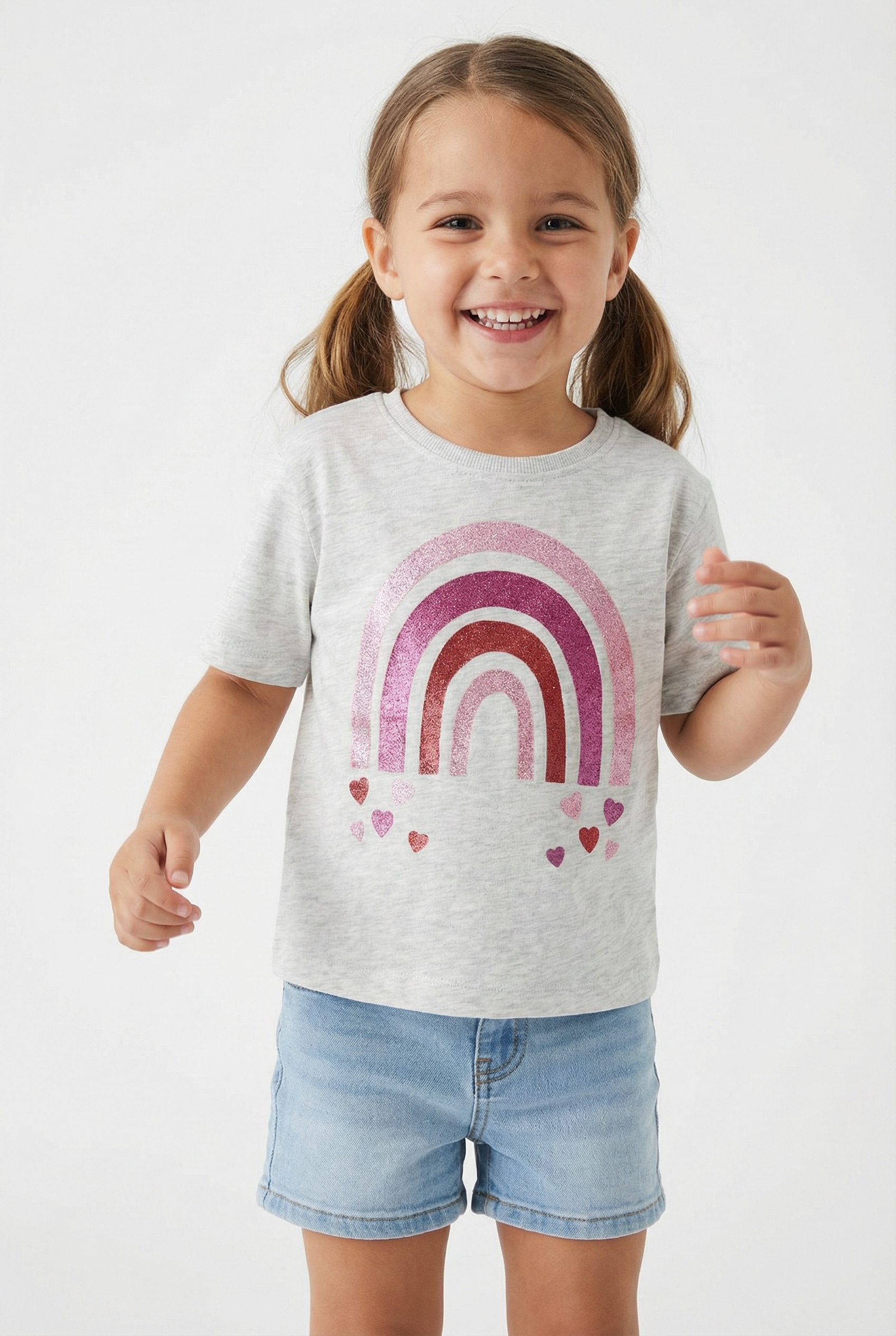 Name It T-Shirt »NMFBELINA 3P SS NREG TOP PB« Packung, 3 tlg.