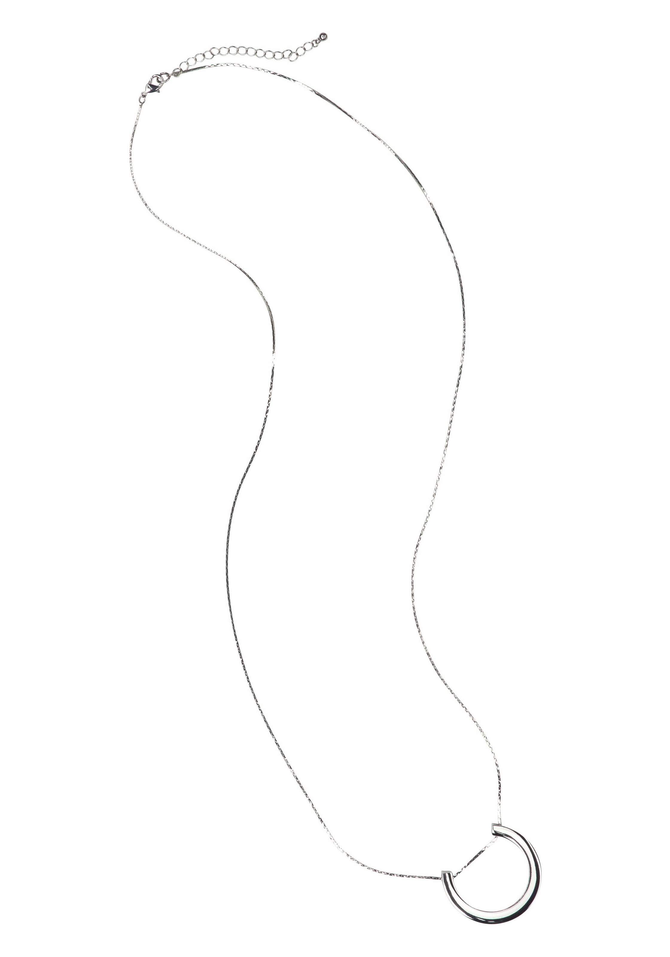 Image of J.Jayz Lange Kette »mit halbrundem offenen Anhänger, schlichtes Design« bei Ackermann Versand Schweiz
