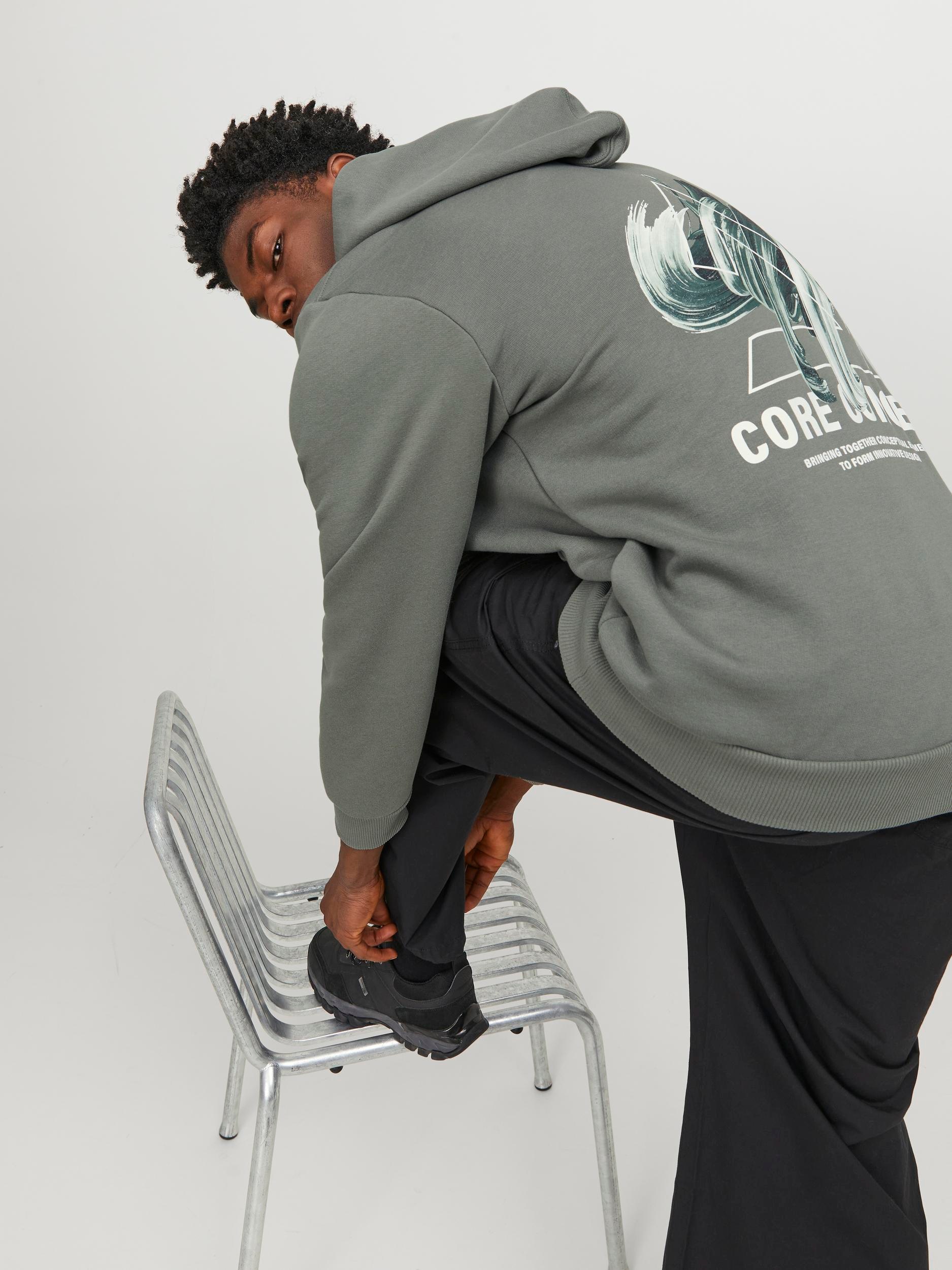Jack & Jones Kapuzensweatshirt »JCOTRIANGLE SWEAT HOOD SN«