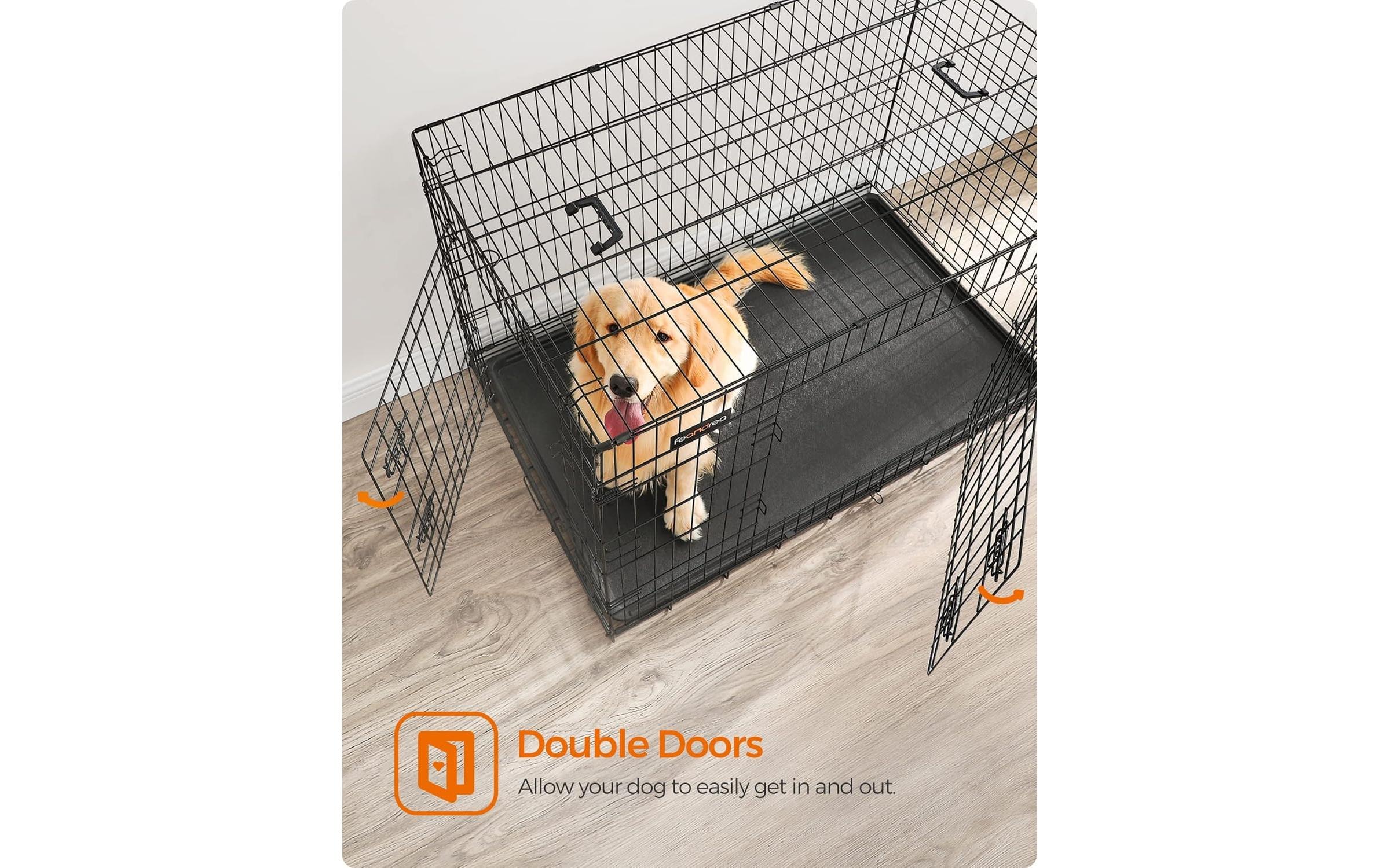 FEANDREA Tiertransportbox »für Hunde 122 x 74.5 x 80.5 cm«
