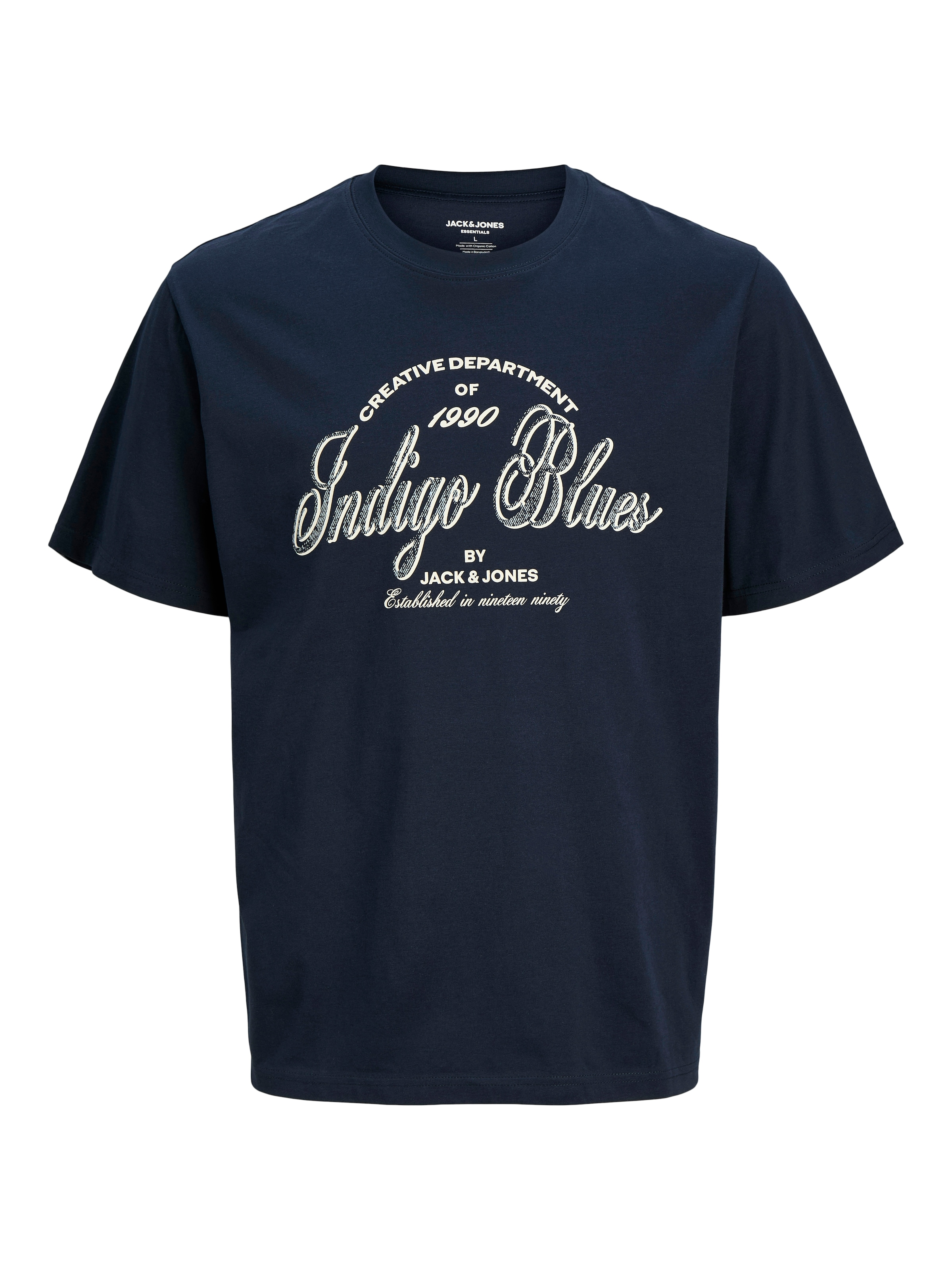 Image of Jack & Jones PlusSize T-Shirt "JJEDENVER GRAPHIC TEE SS O-NECK SN PLS" mit auffälligem Print