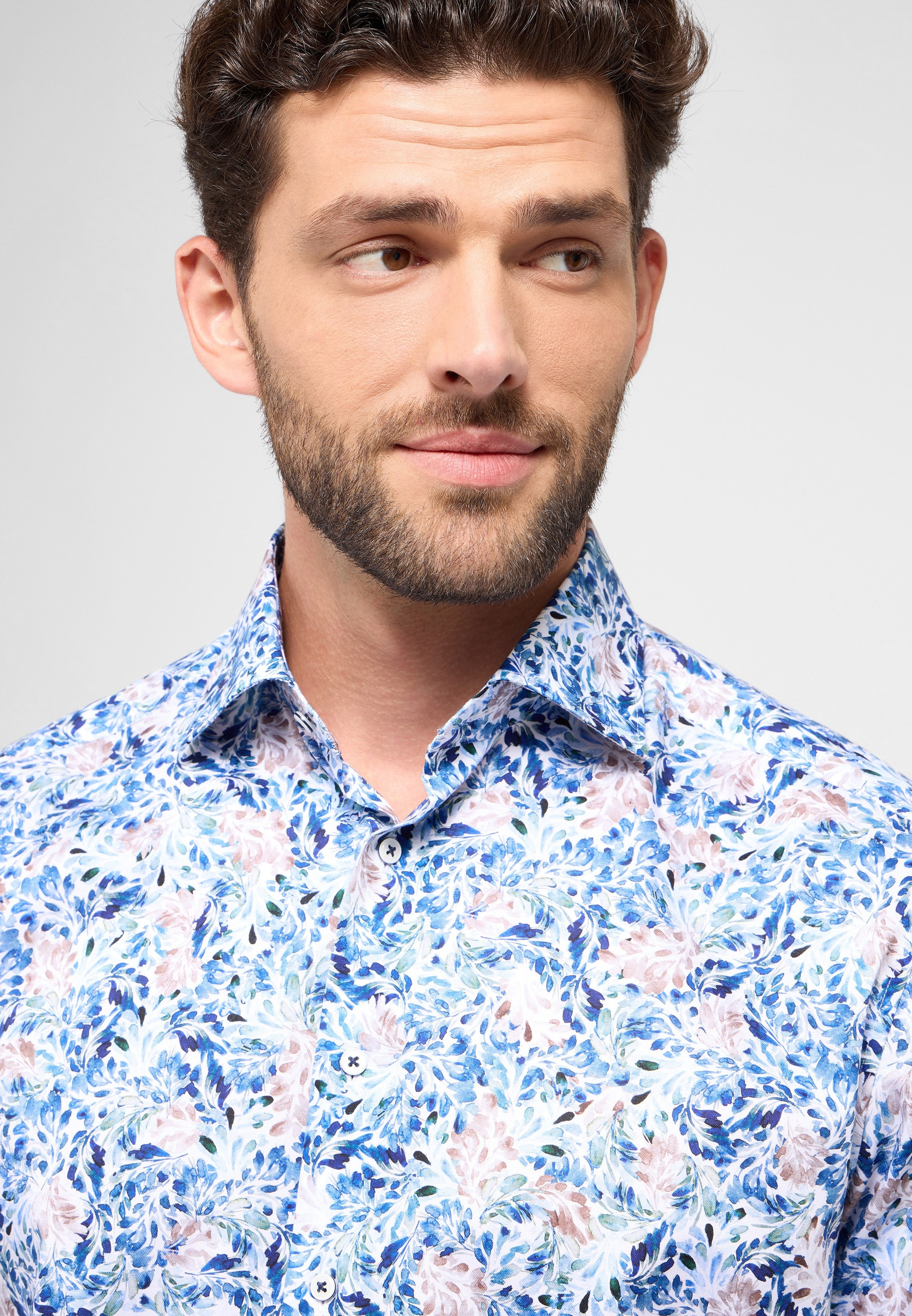 Eterna Chemise à manches courtes »COMFORT FIT« NON IRON (bügelfrei)