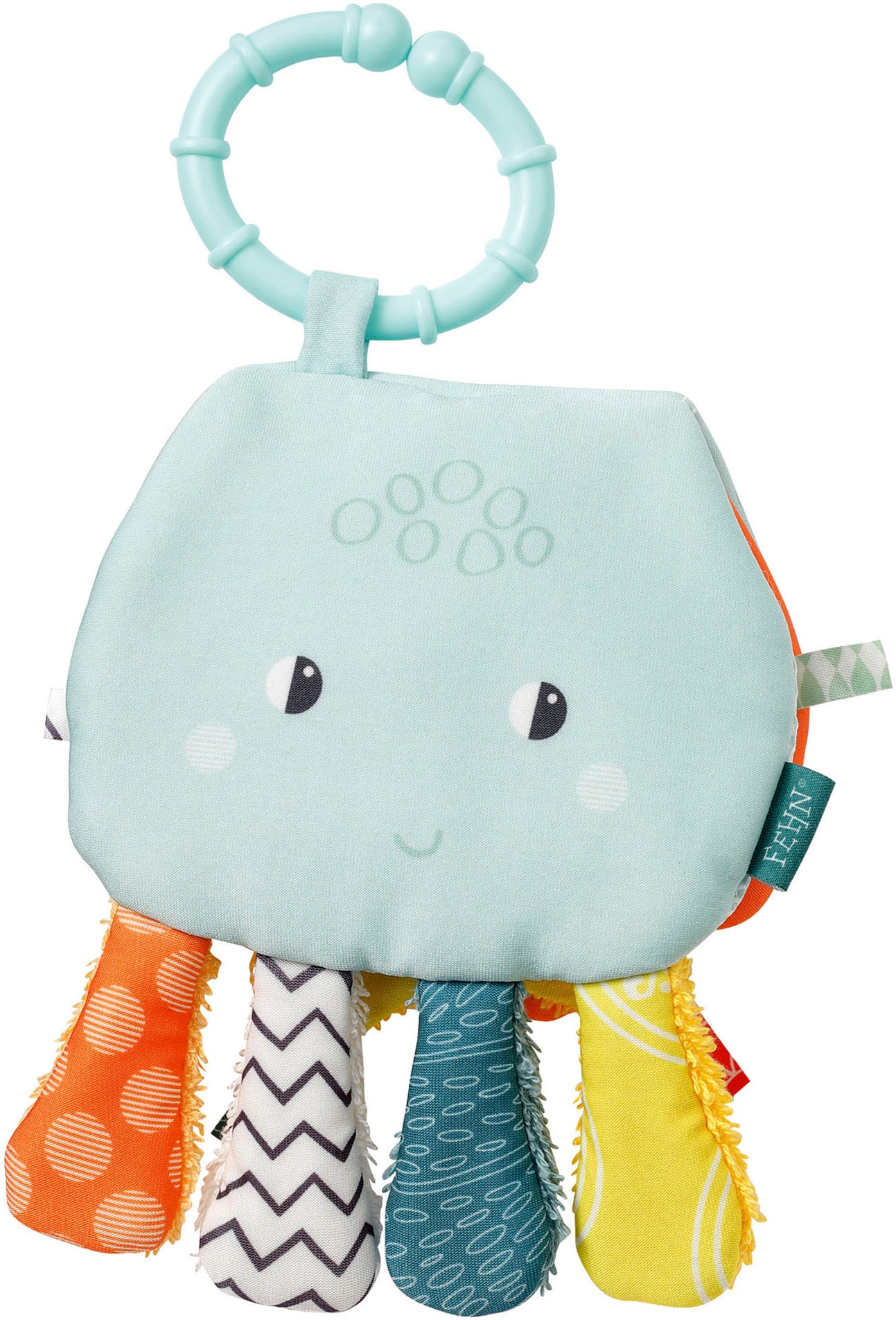 Fehn Badespielzeug »Plansch & Play,Badebuch Oktopus«, mit Befestigungsring