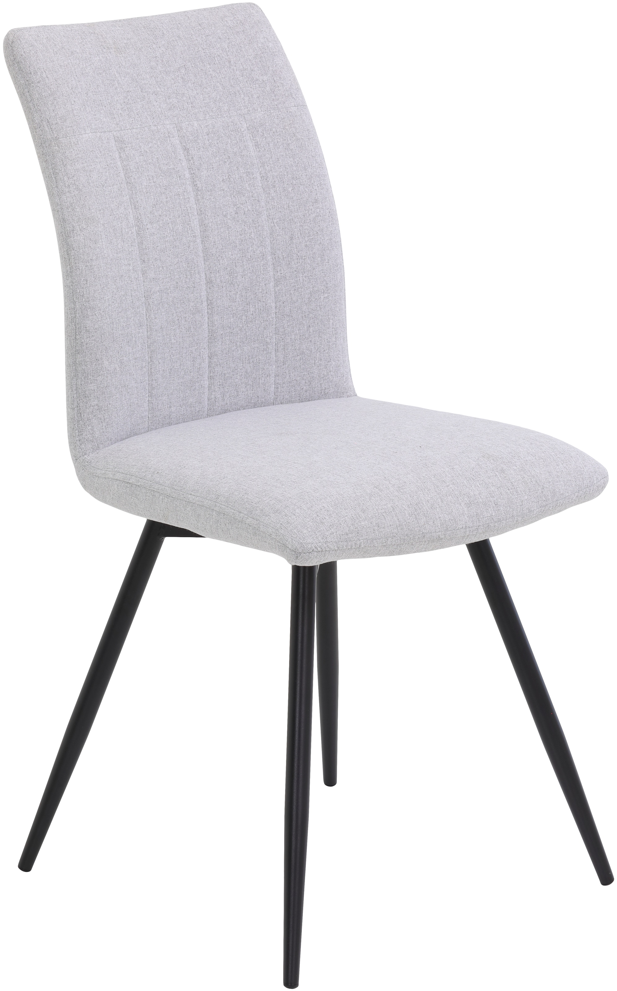 HELA Drehstuhl »Vierfussstuhl RIO«, (Set), 2 St., Webstoff, Esszimmerstuhl, 360° drehbar, gepolstert, Webstoff, 120kg belastbar