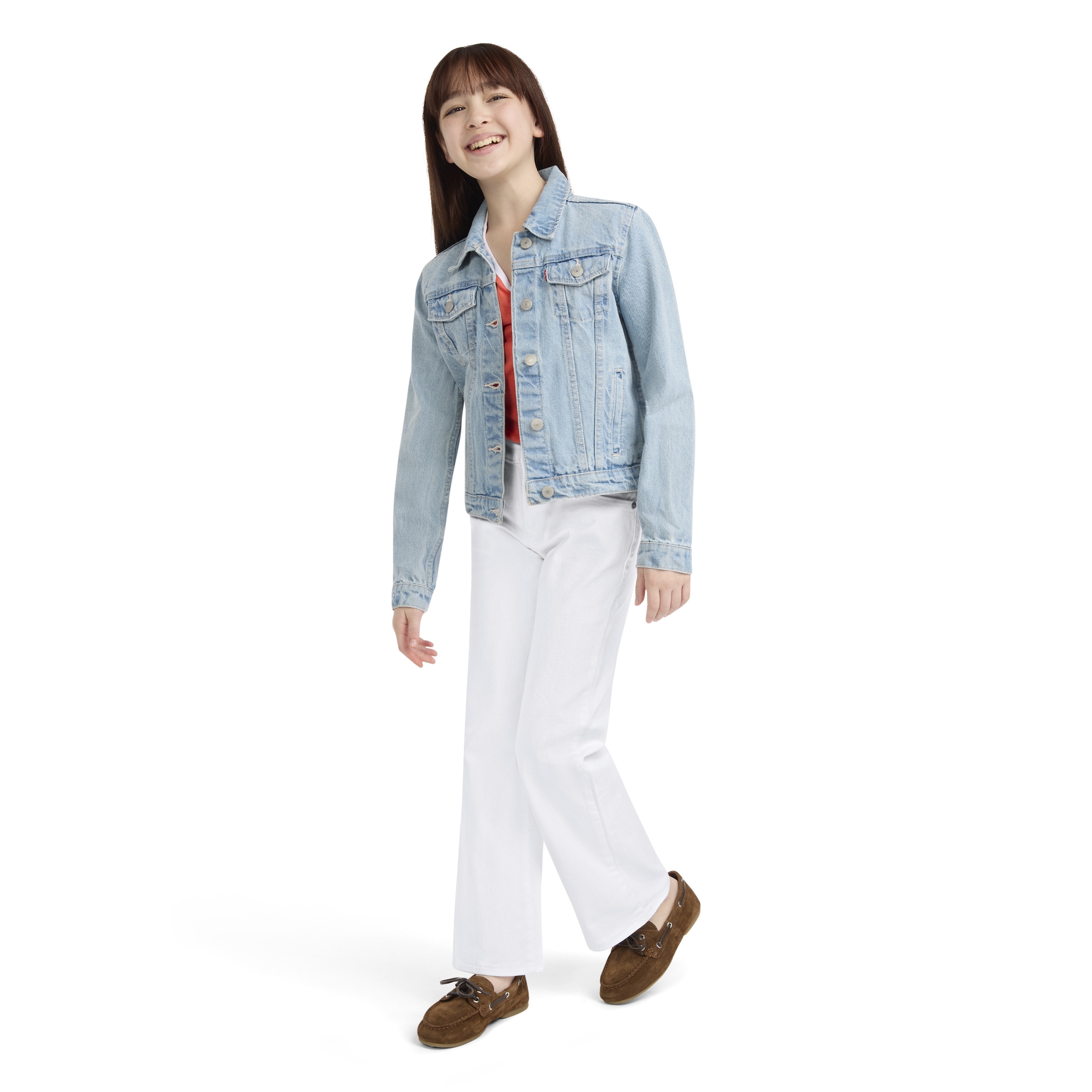 Levi's® Kids Jeans à 5 poches »LVG WIDE LEG JEANS« mit weitem Bein - for GIRLS