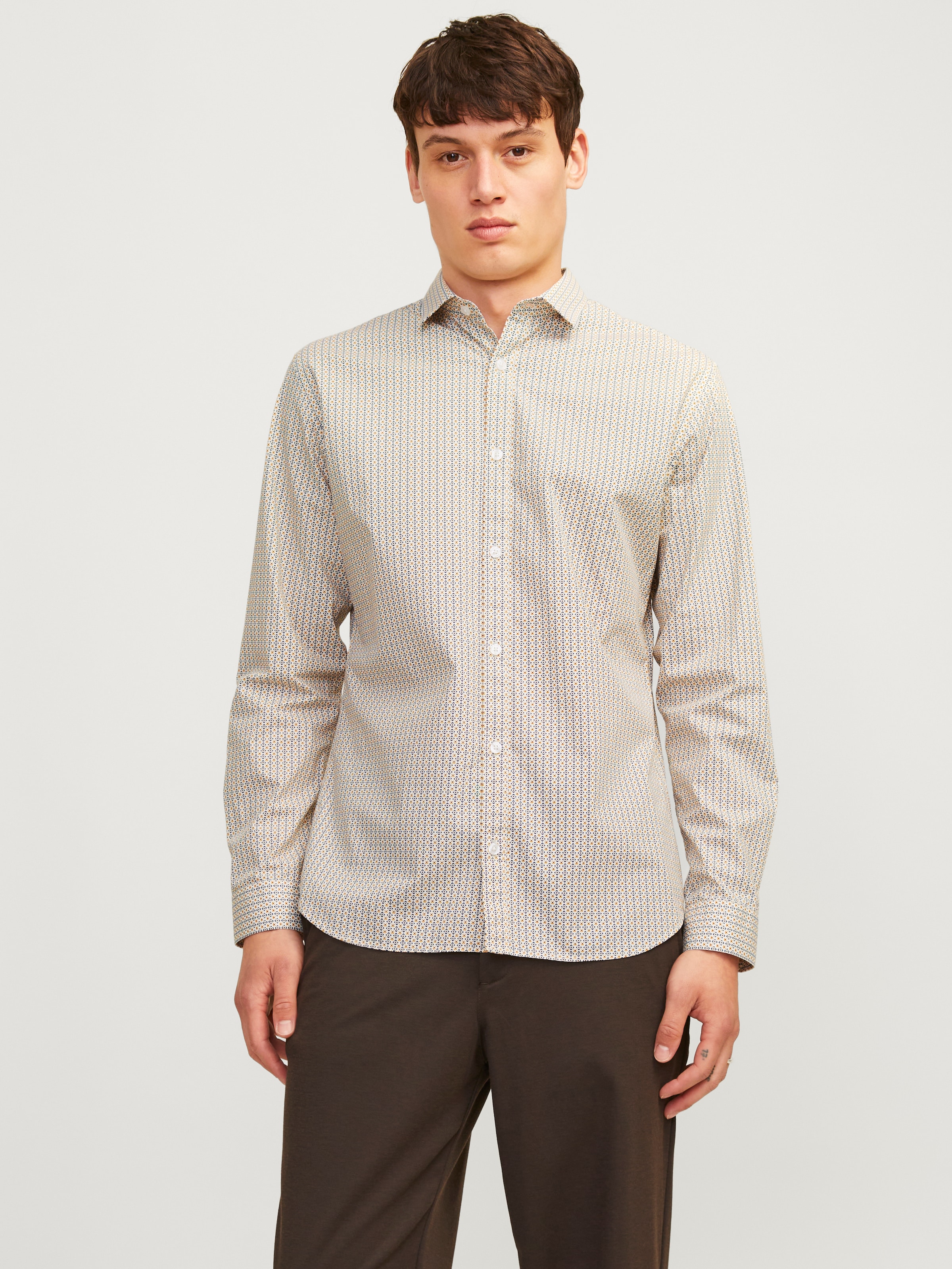 Jack & Jones Langarmhemd »JPRBLABLACKPOOL STRETCH LS SHIRT SN«