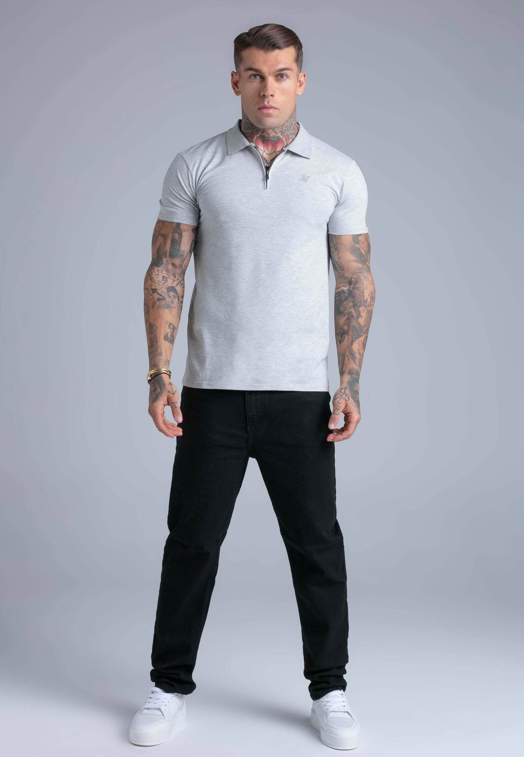 Siksilk Polo »Siksilk Polo Zip«