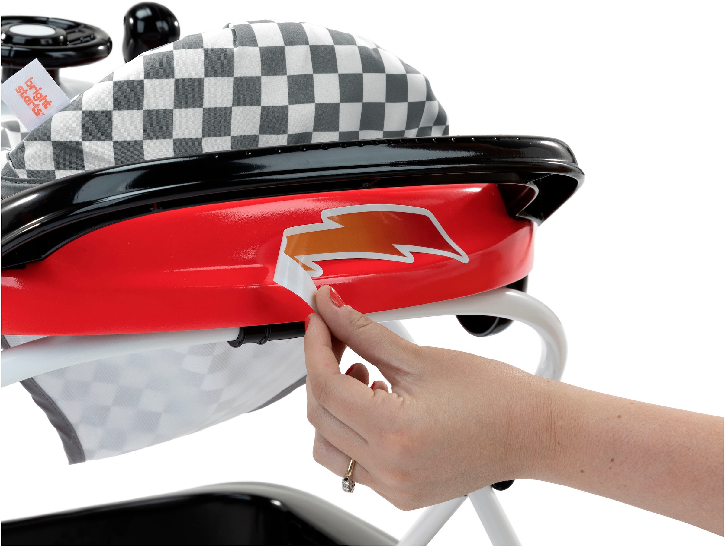 Bright Starts Trotteur »Little Speedster™ 3-in-1 Car Walker – Rot Racer«