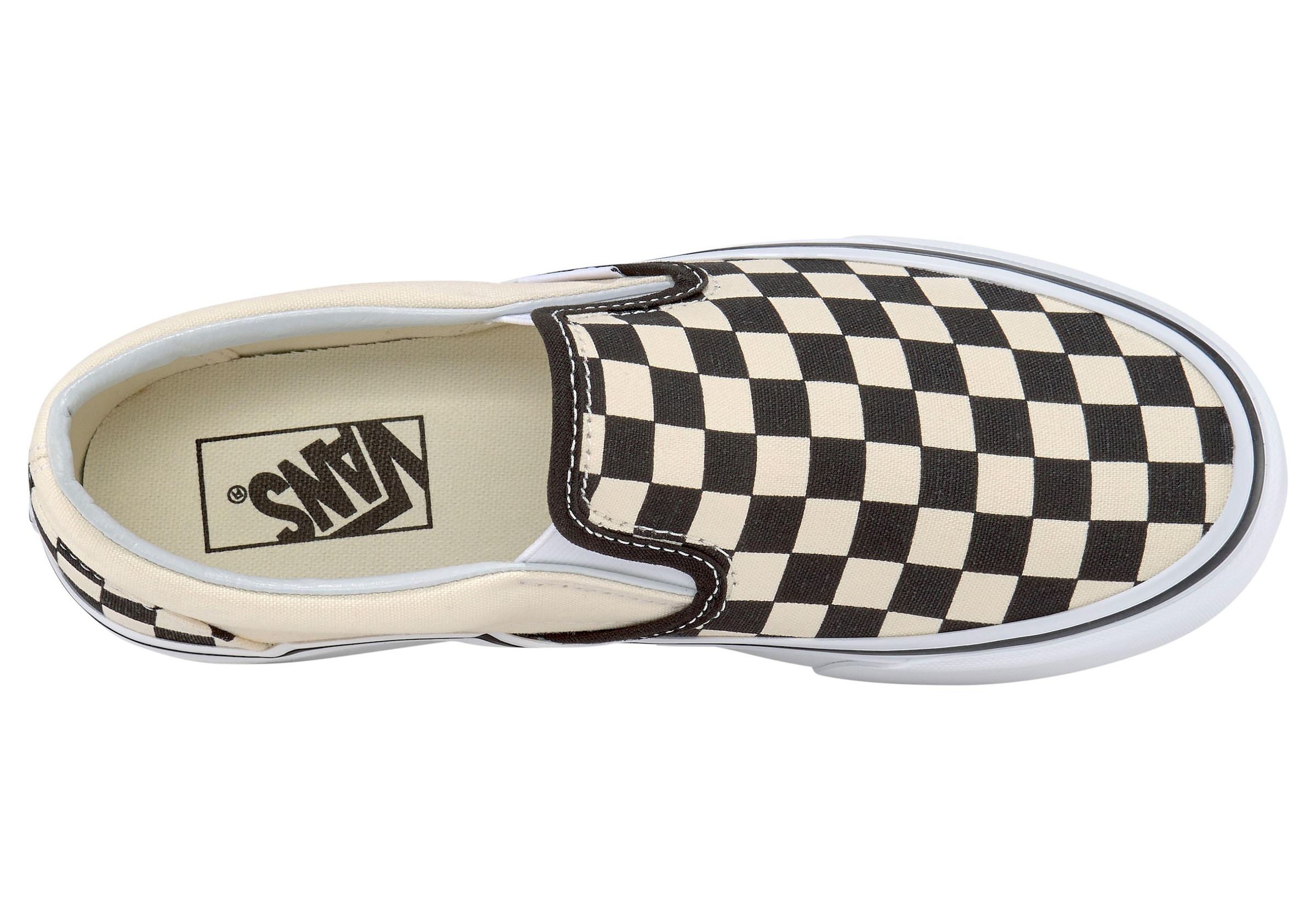 Vans Plateausneaker »UA Classic Slip-On Platform«, aus textilem Canvas-Material