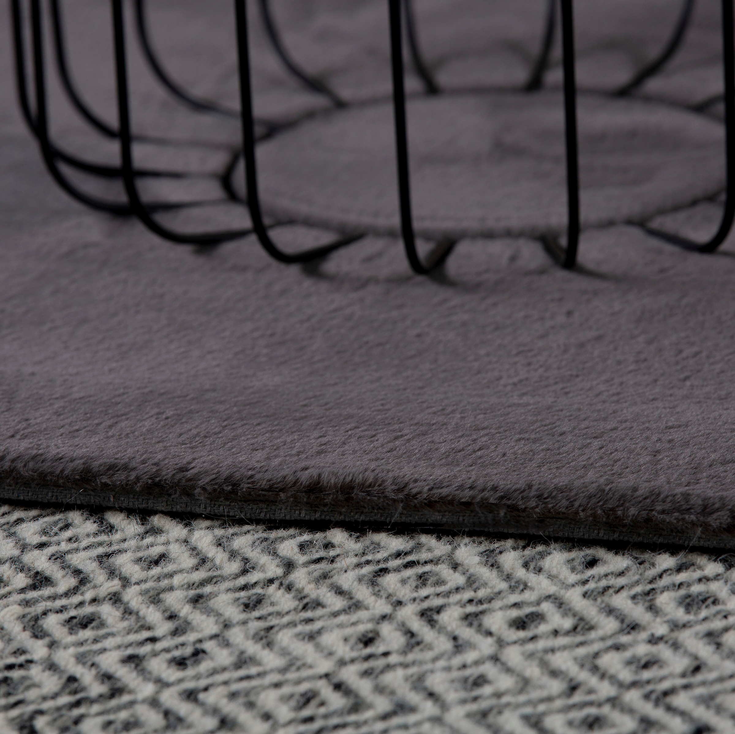 Obsession Tapis en fourrure »My Cha Cha 535« Rond 18 mm Höhe Kunstfell, besonders weich - ein echter Kuschelteppich