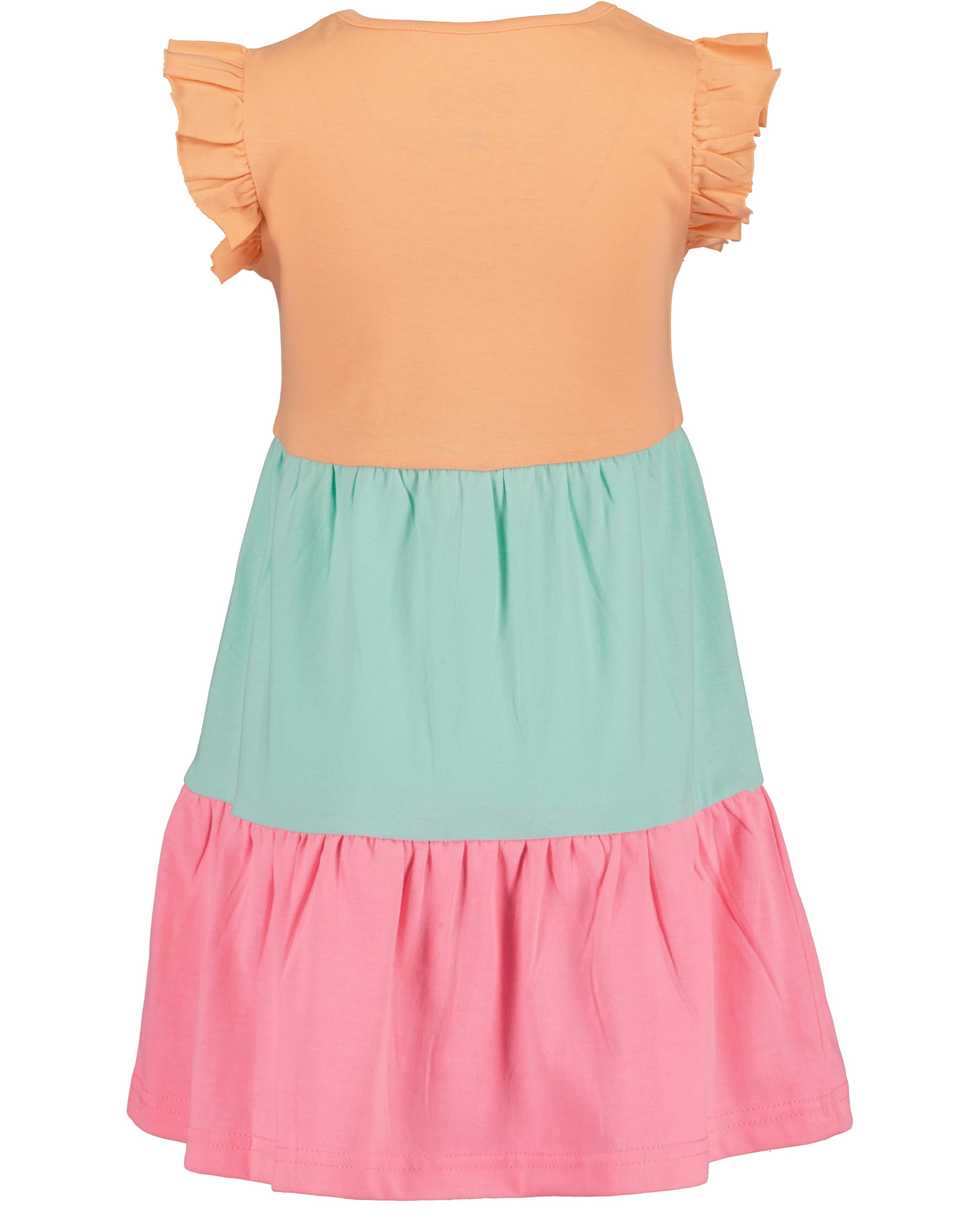 Blue Seven Jerseykleid 1 tlg. tlg. mit süssem Einhorn-Motiv und tollen Volants